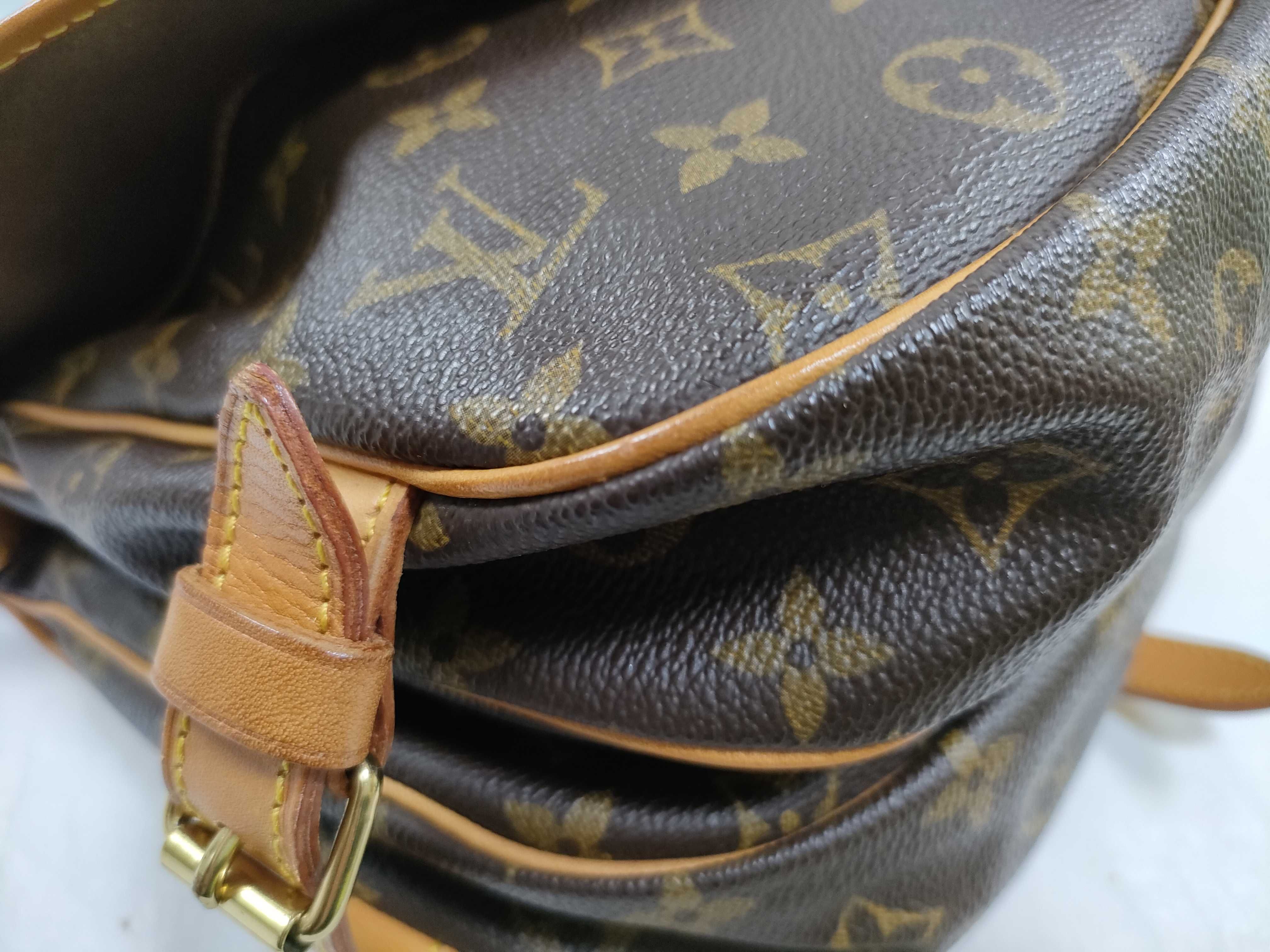 Monogram Saumur Shoulder Bag — view 6