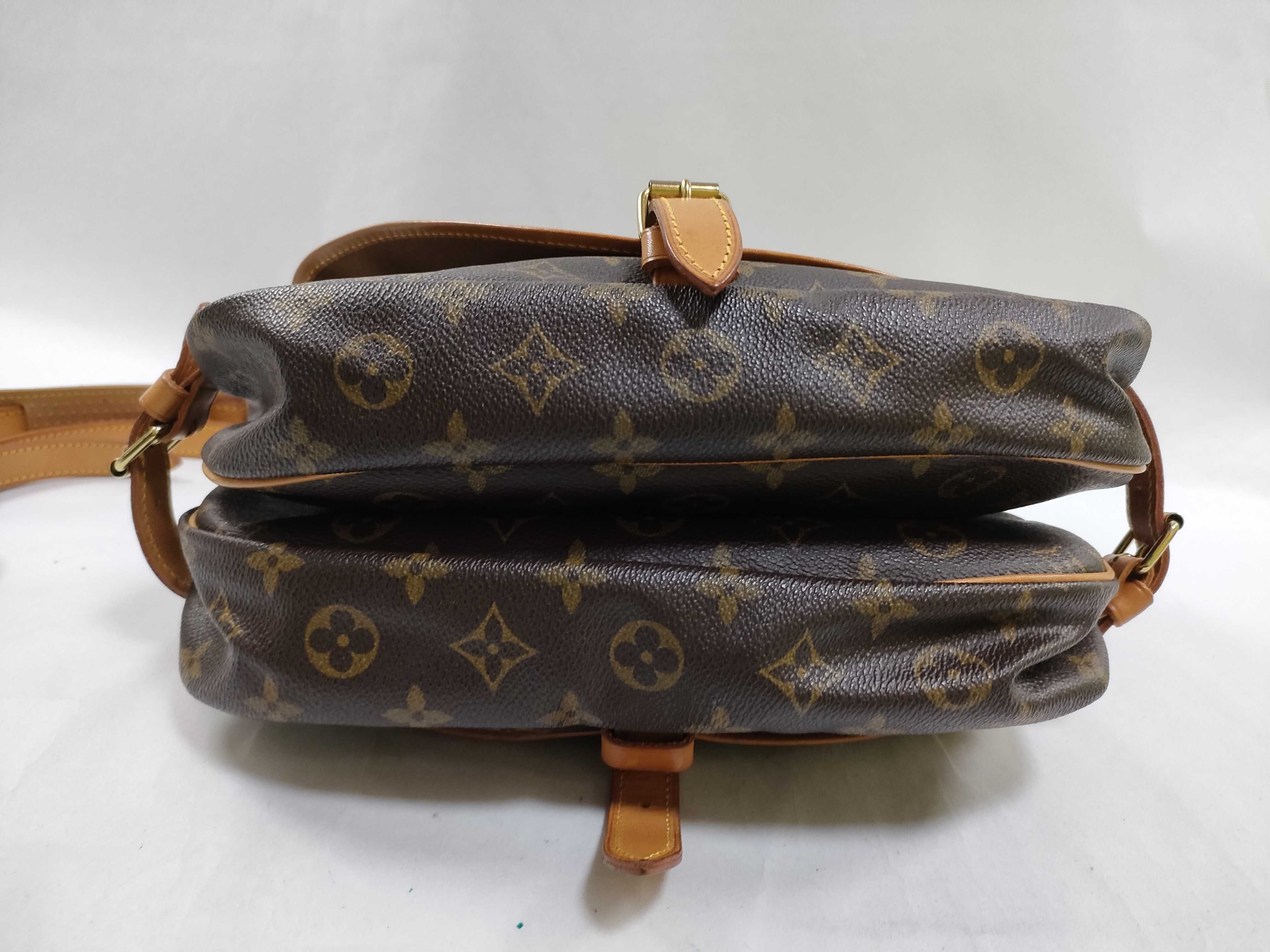 Monogram Saumur Shoulder Bag — view 7