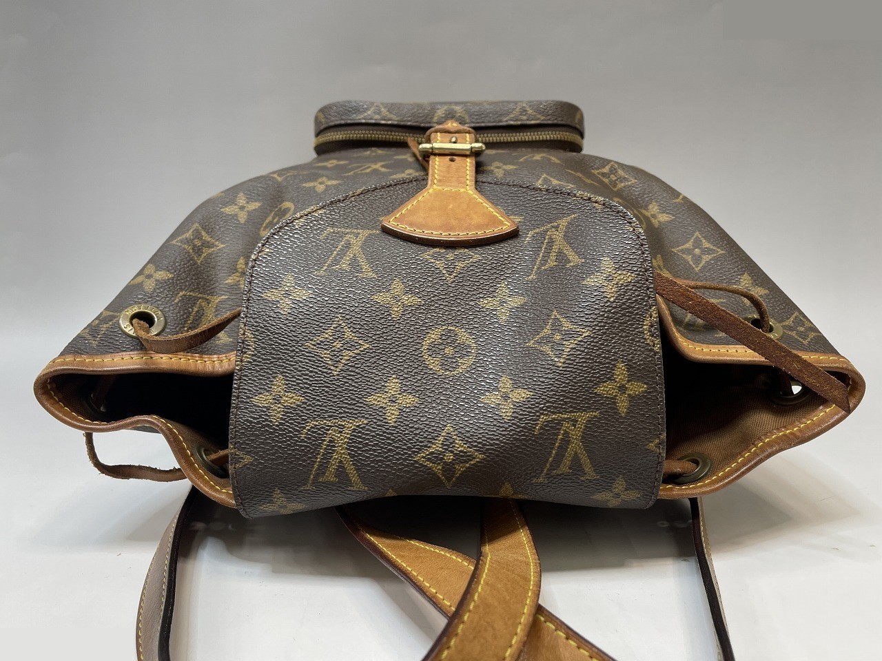 Monogram Montsouris MM Backpack, Brown — view 4