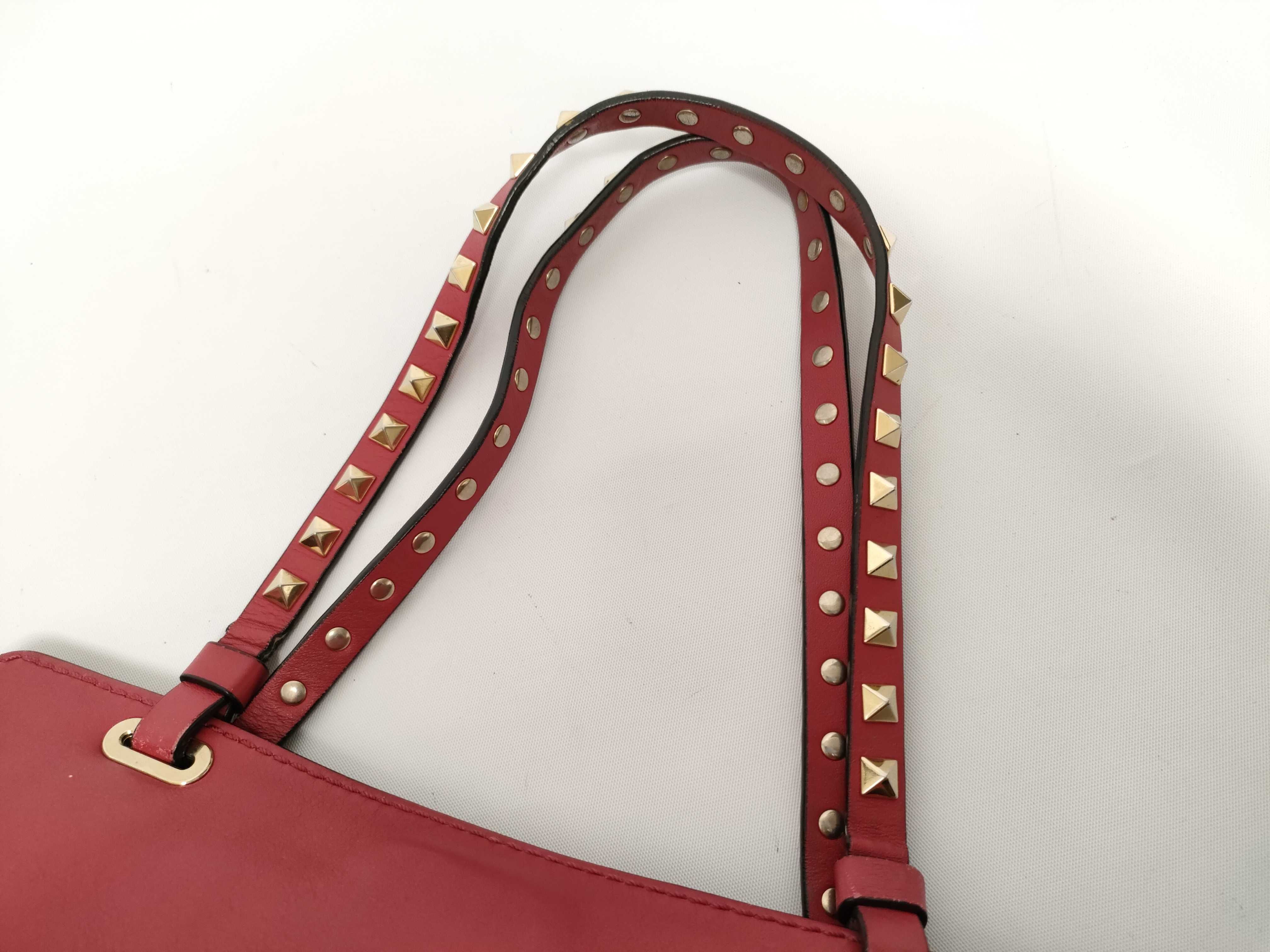 Leather Shoulder Bag Pink Shoulder Bag — view 3