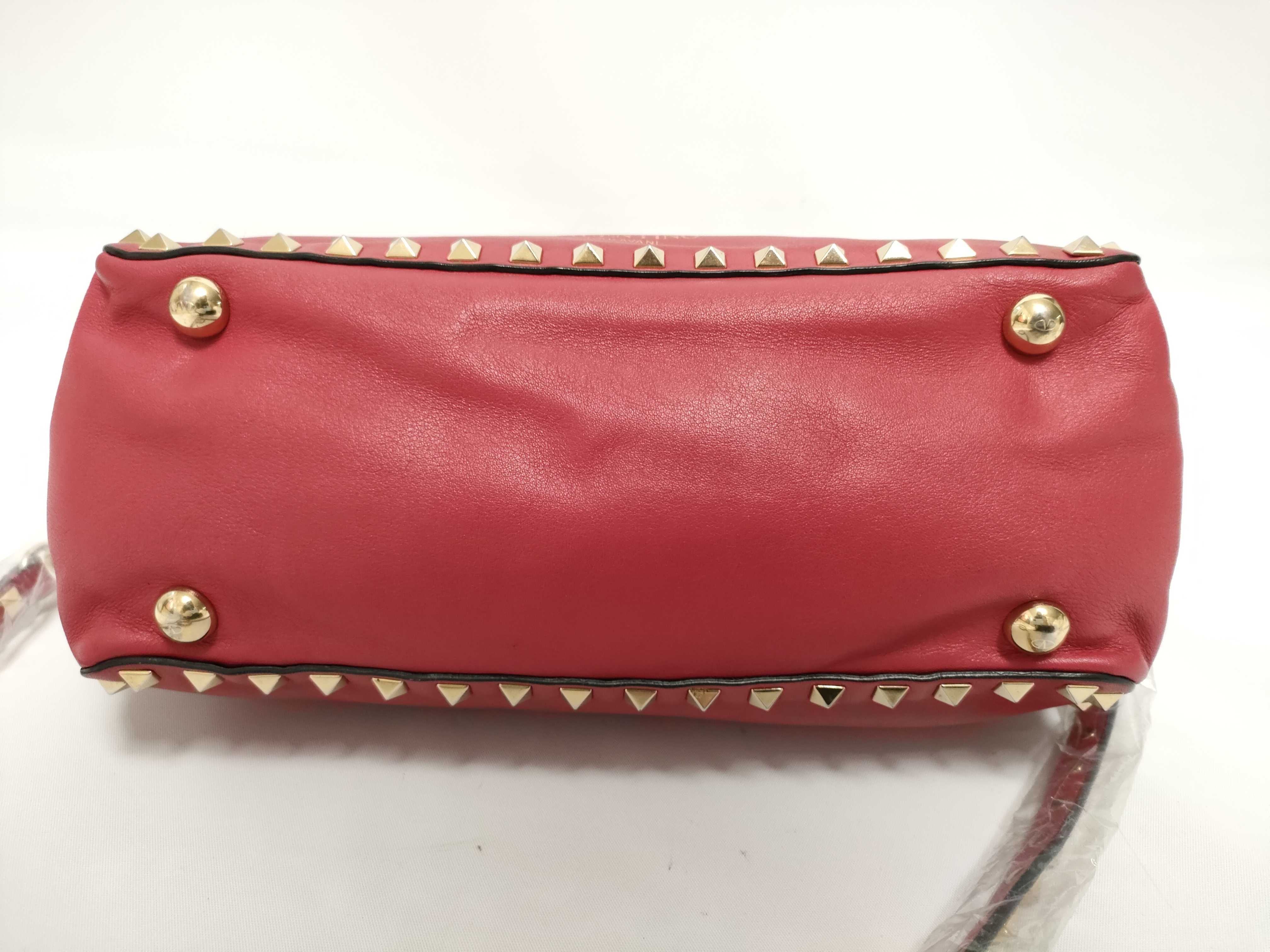 Leather Shoulder Bag Pink Shoulder Bag — view 4