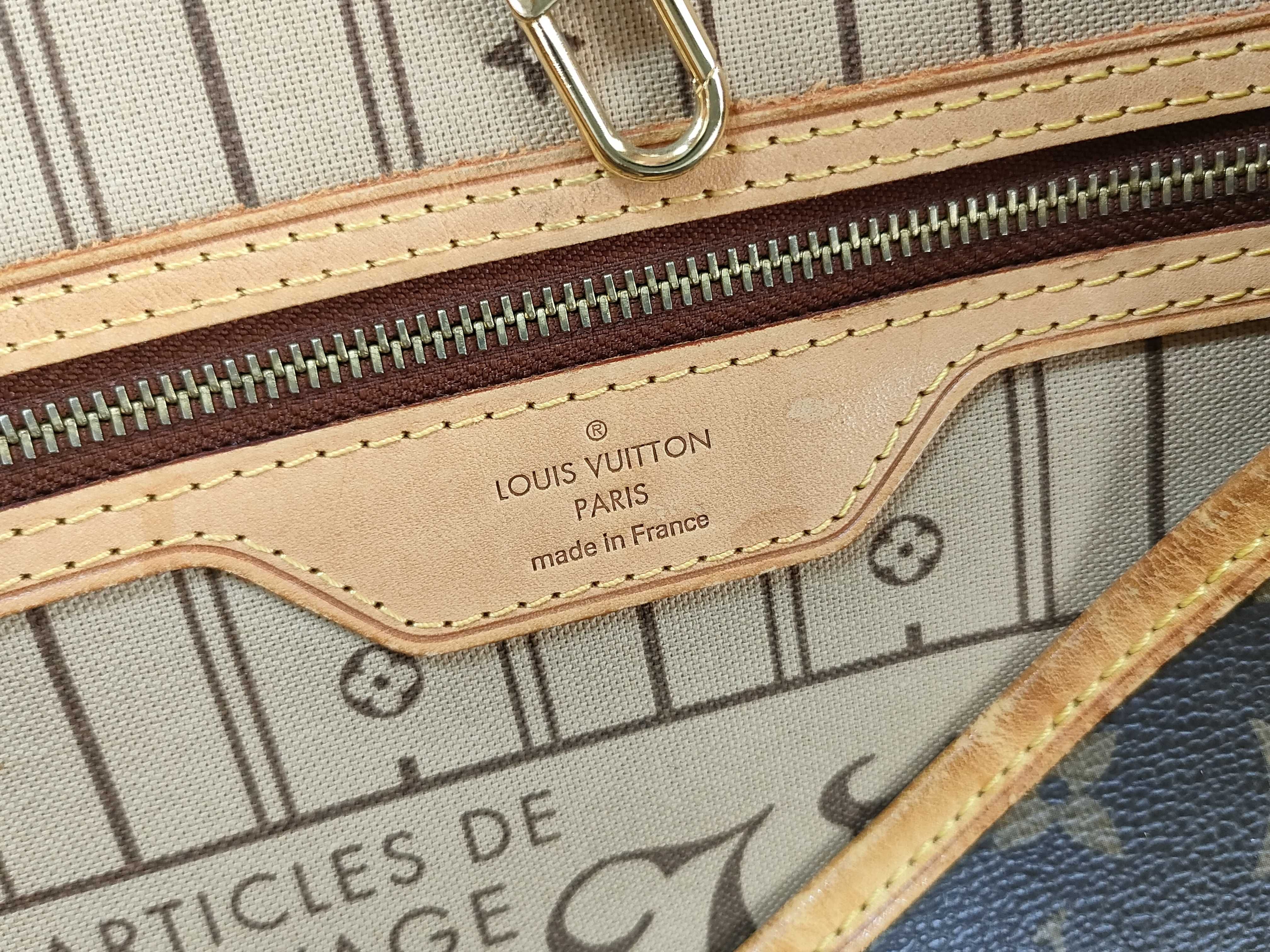 Monogram M40156 Neverfull MM (old model) tote bag — view 12