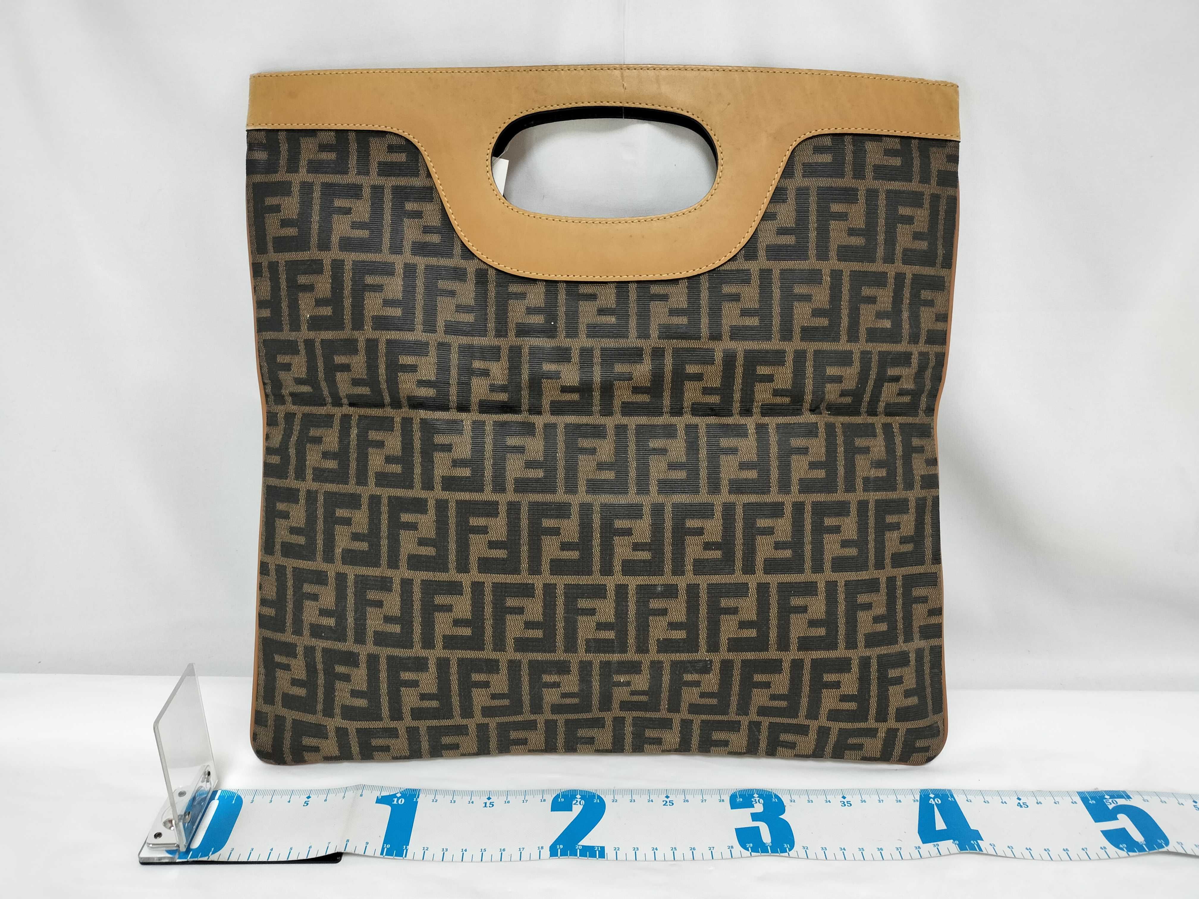 Zucca pattern clutch tote bag — view 2
