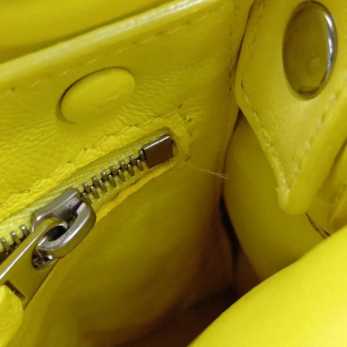 Maxi Intrecciato Padded Cassette Leather Shoulder Bag, Yellow — view 10