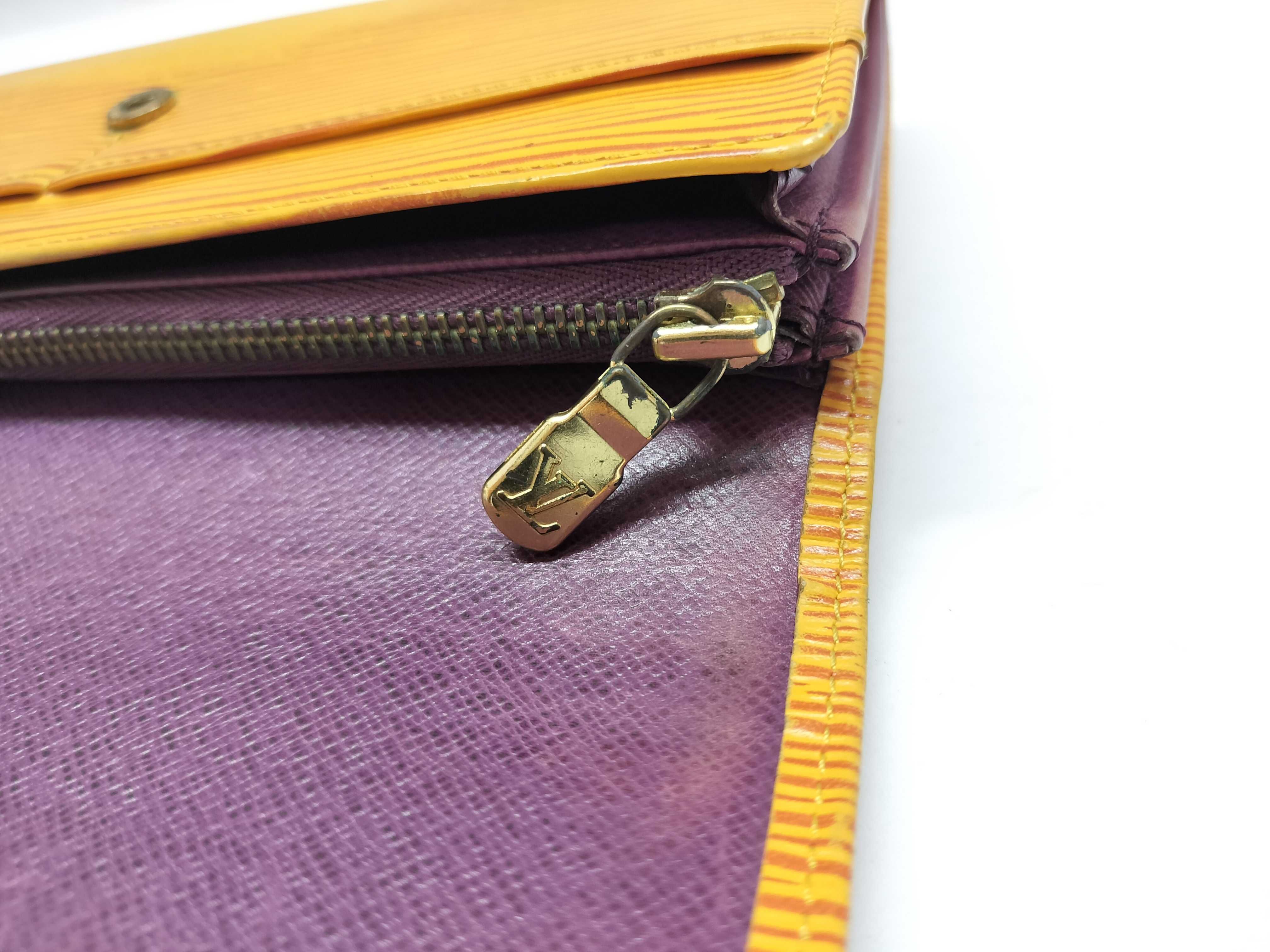 Epi Portefeuille Sarah Yellow Wallet — view 11