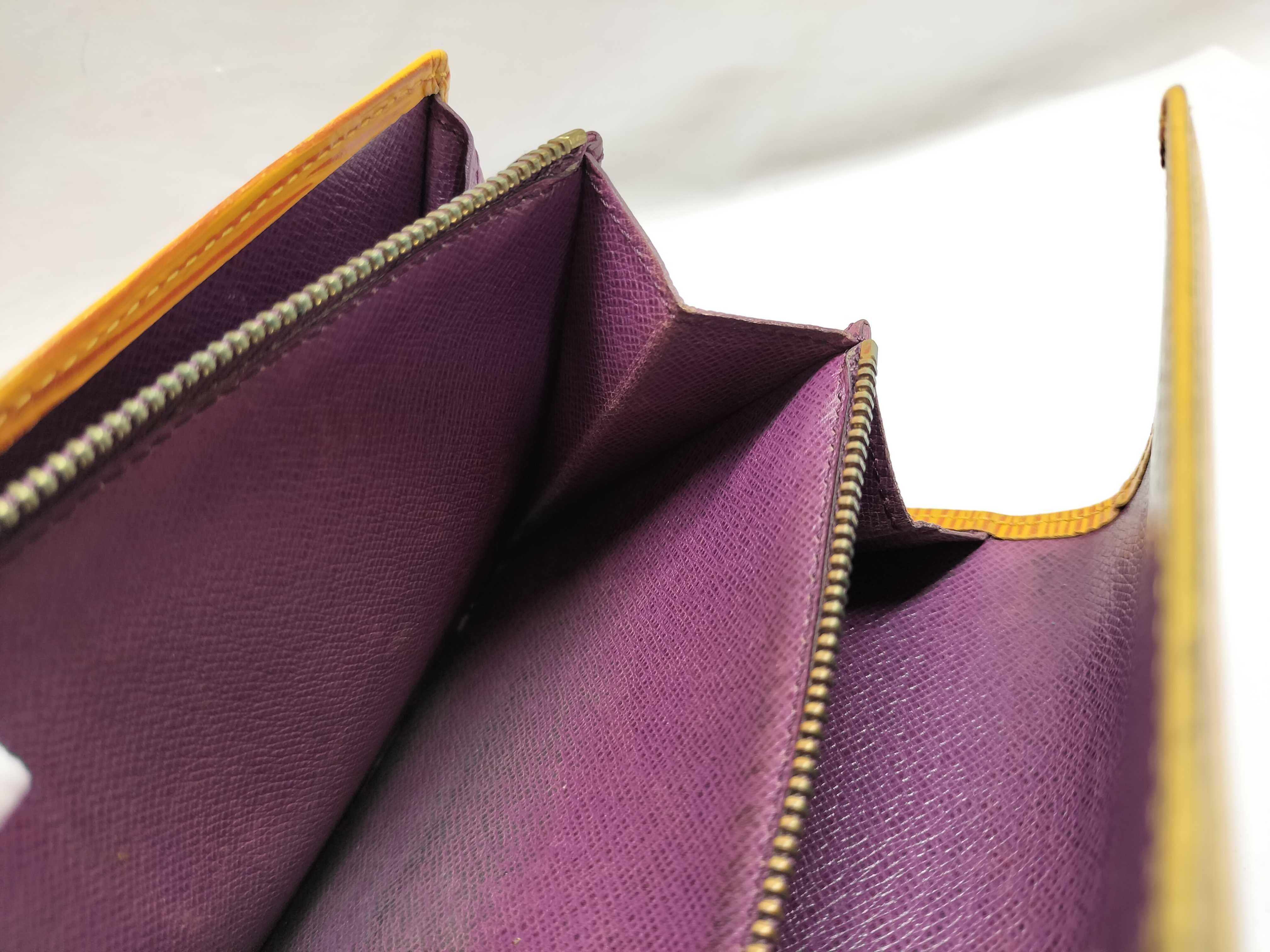 Epi Portefeuille Sarah Yellow Wallet — view 15