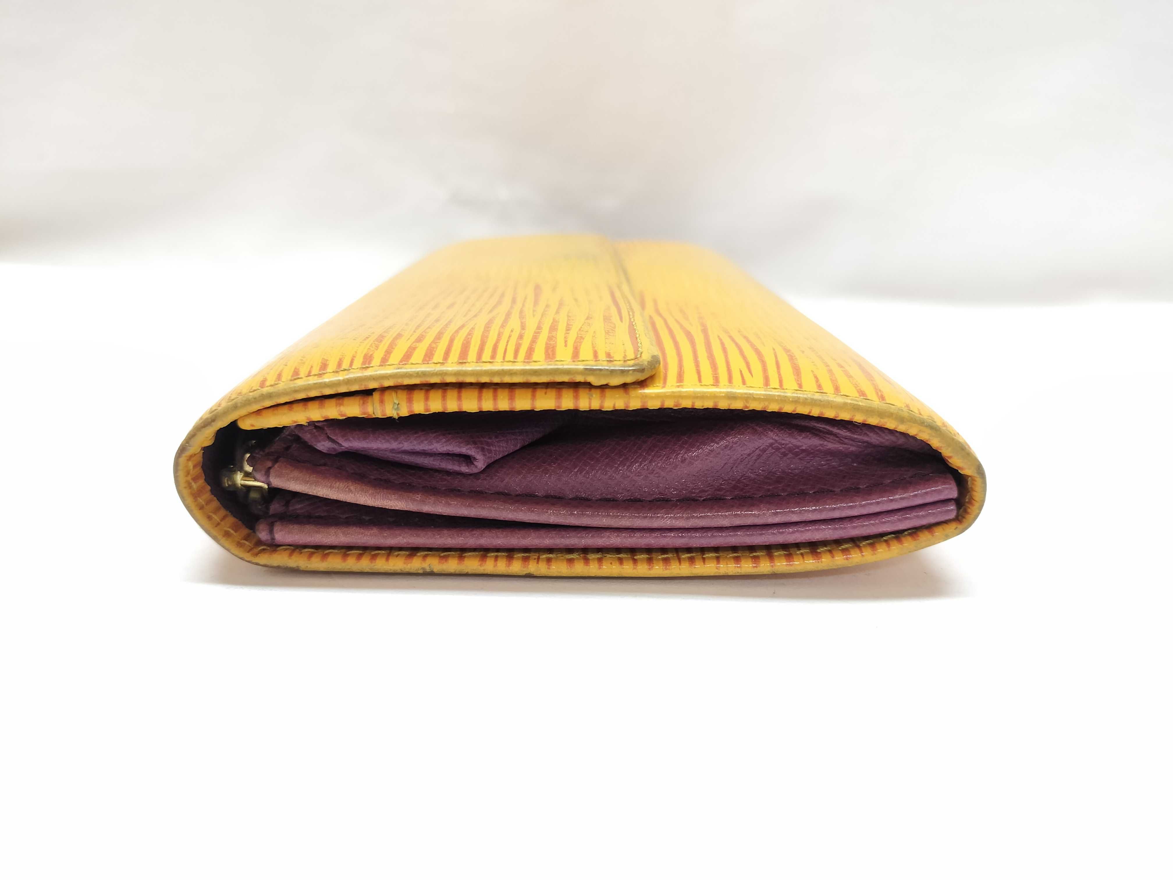 Epi Portefeuille Sarah Yellow Wallet — view 6