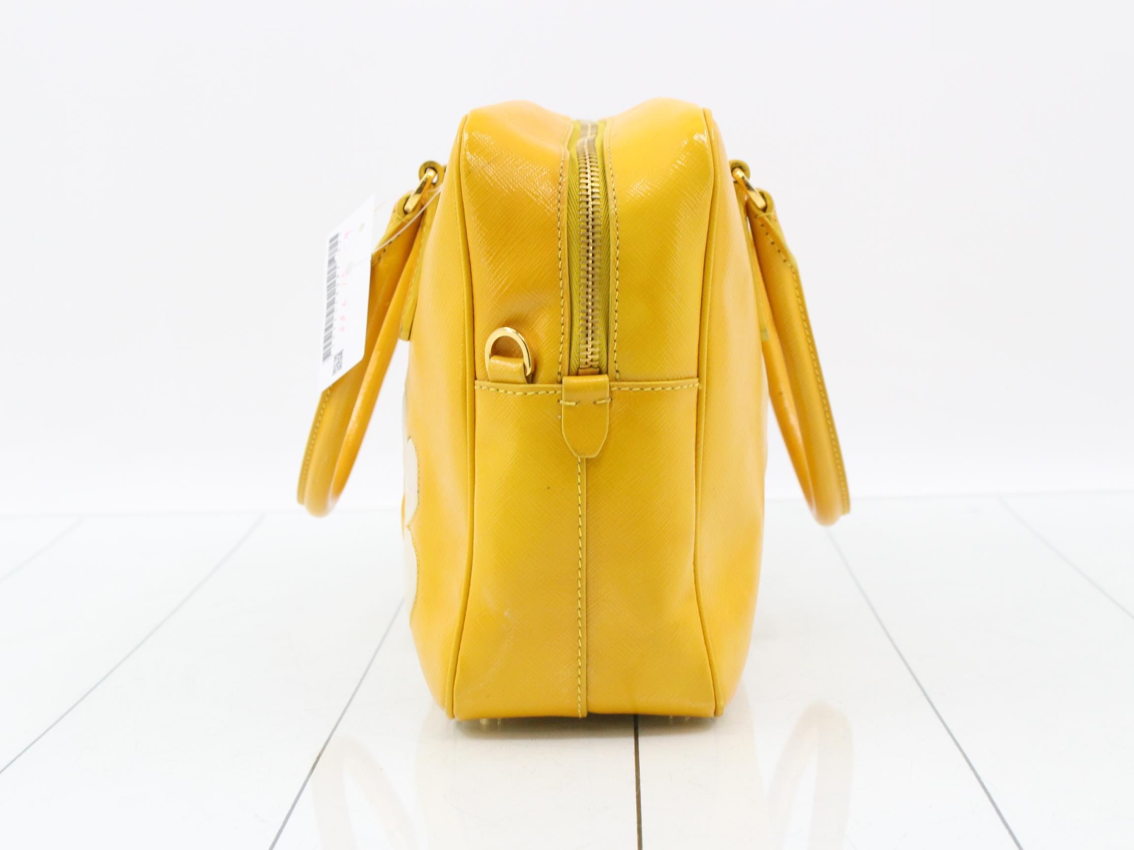 Triangle Logo Flower Bowling Bag — view 3