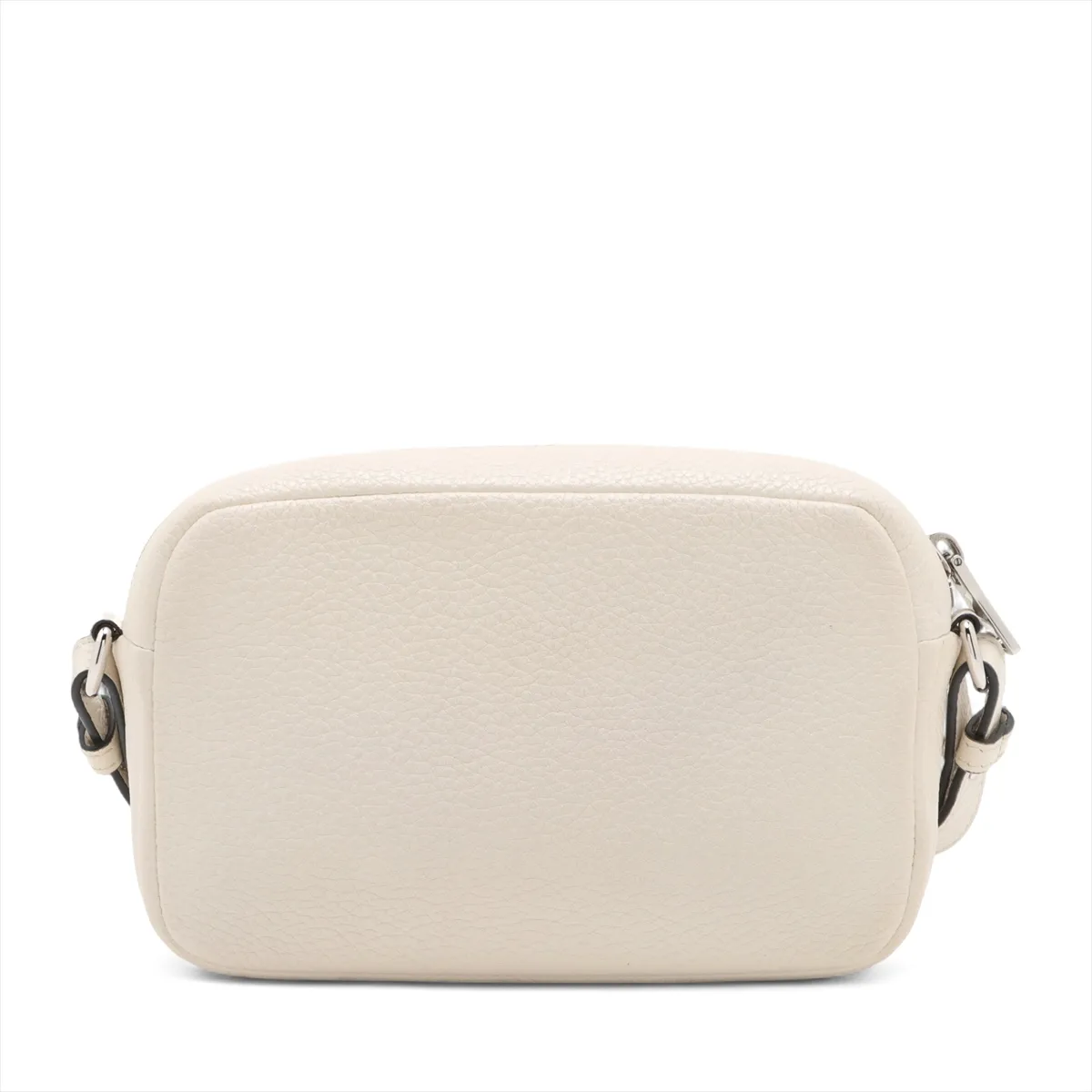 Vitello Dino Soft Leather 2WAY Shoulder Bag White — view 2