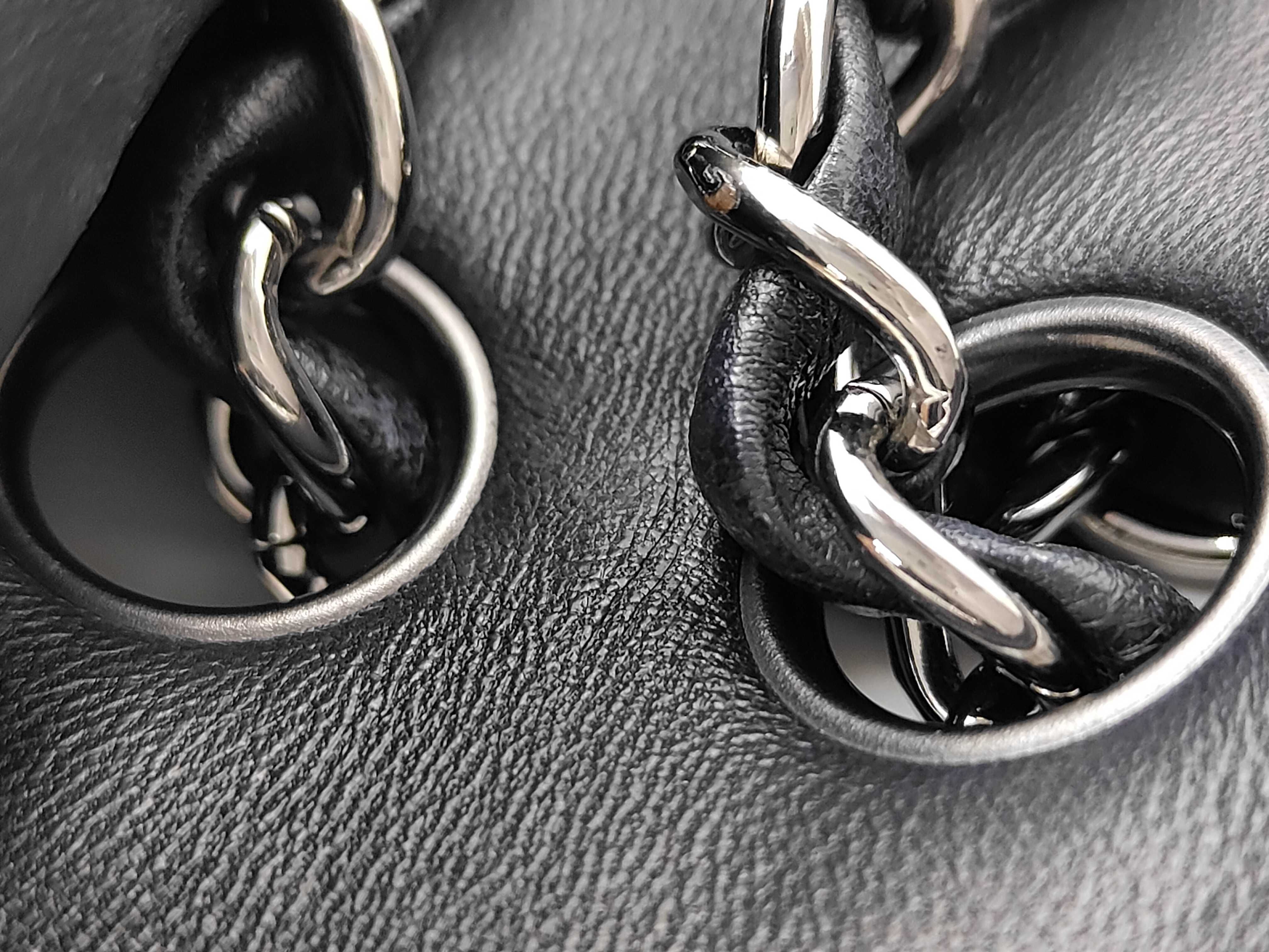 Matelassé Double Flap Chain Shoulder Bag — view 7