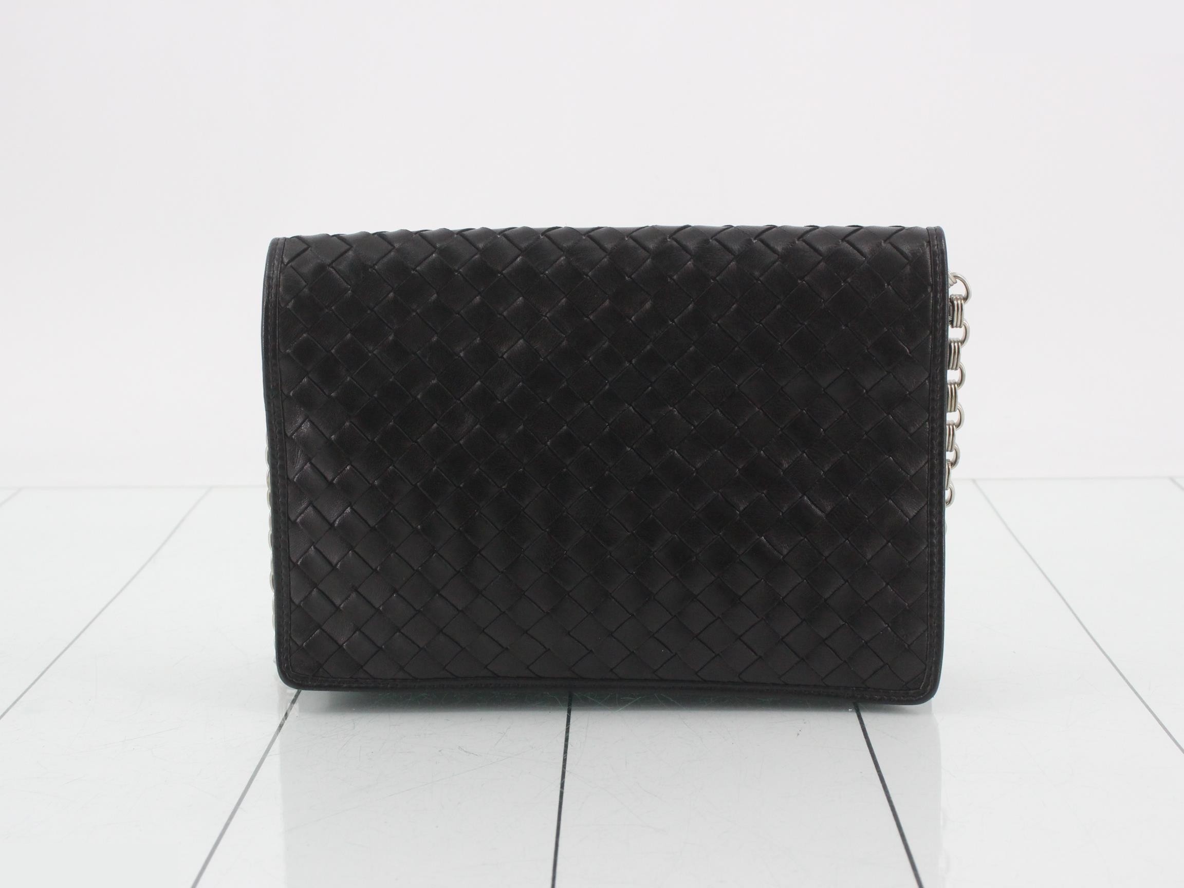 Intrecciato Turnlock Chain Shoulder Bag — view 2
