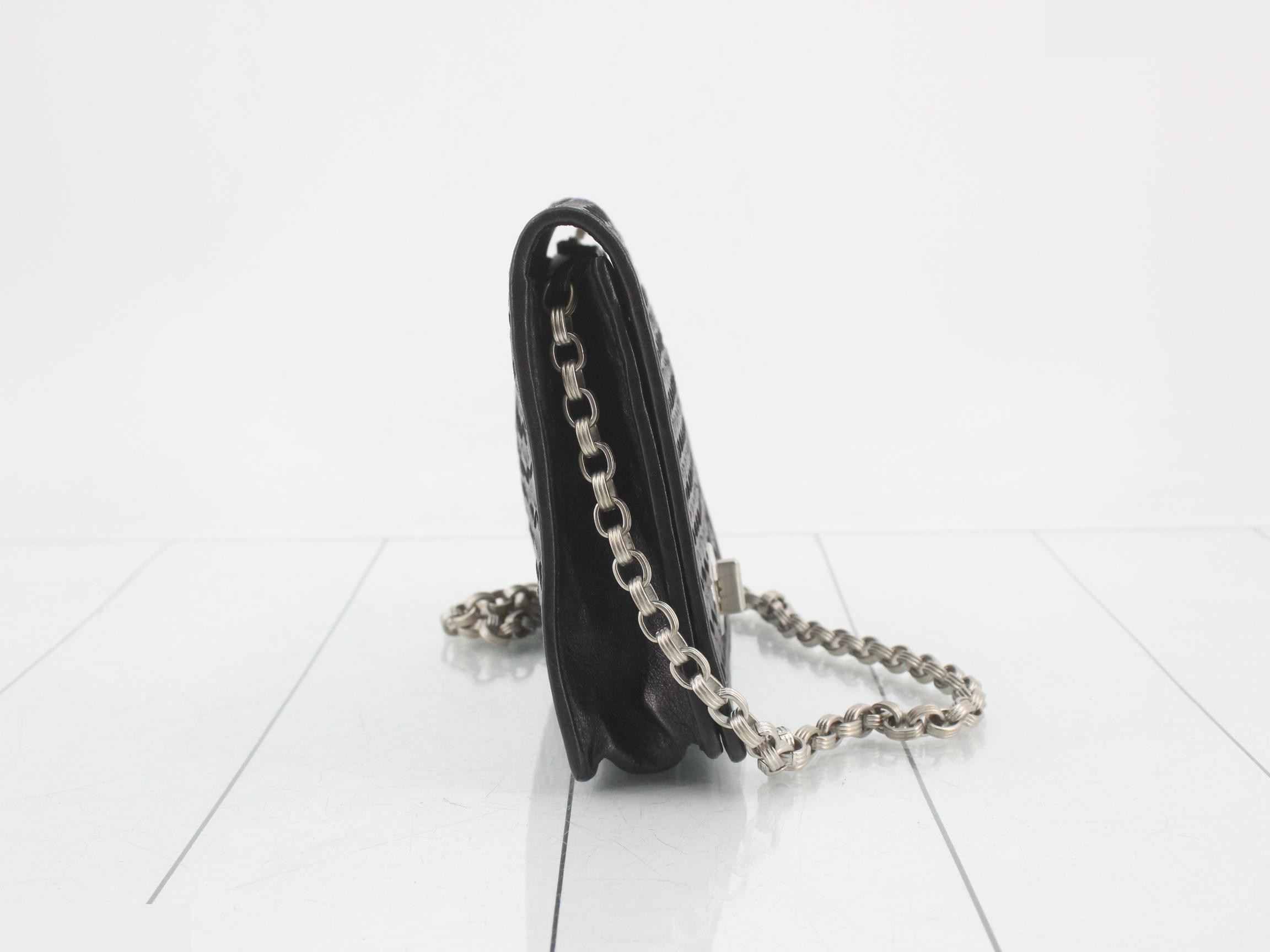 Intrecciato Turnlock Chain Shoulder Bag — view 4