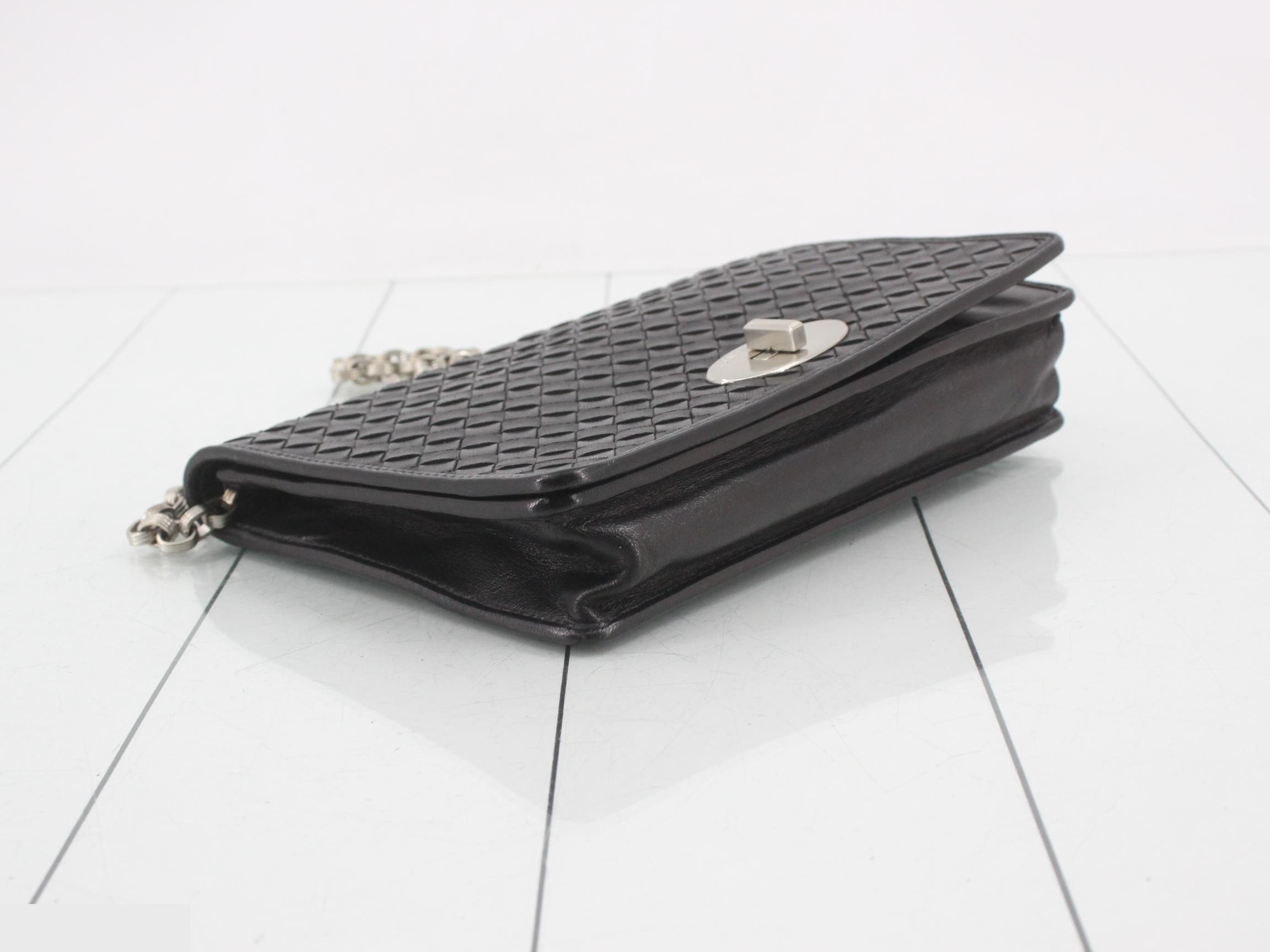 Intrecciato Turnlock Chain Shoulder Bag — view 5