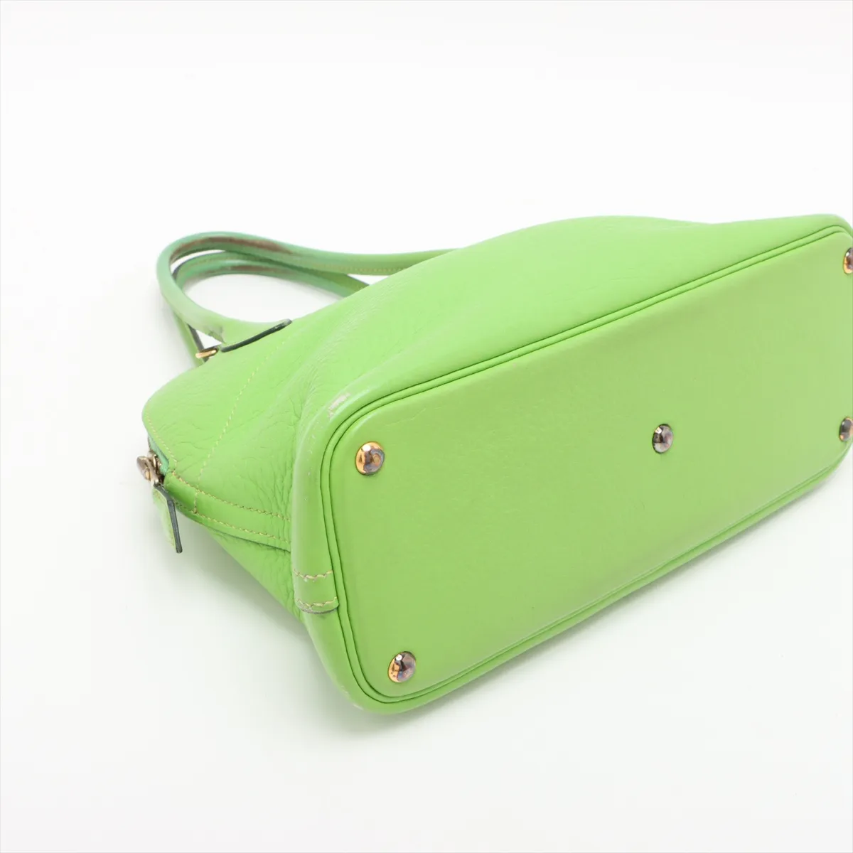 Bolide 27, Taurillon Clemence leather, Apple Green, Gold hardware, G: 2003 — view 4