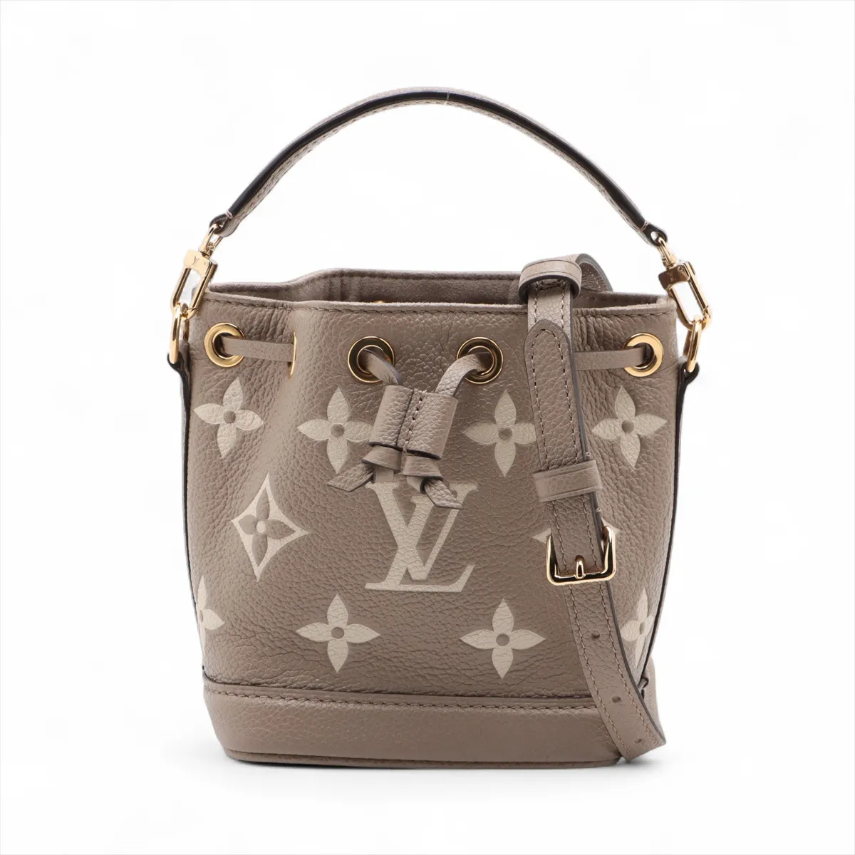 Monogram Empreinte Nano Noe M46291 Beige RFID reaction available