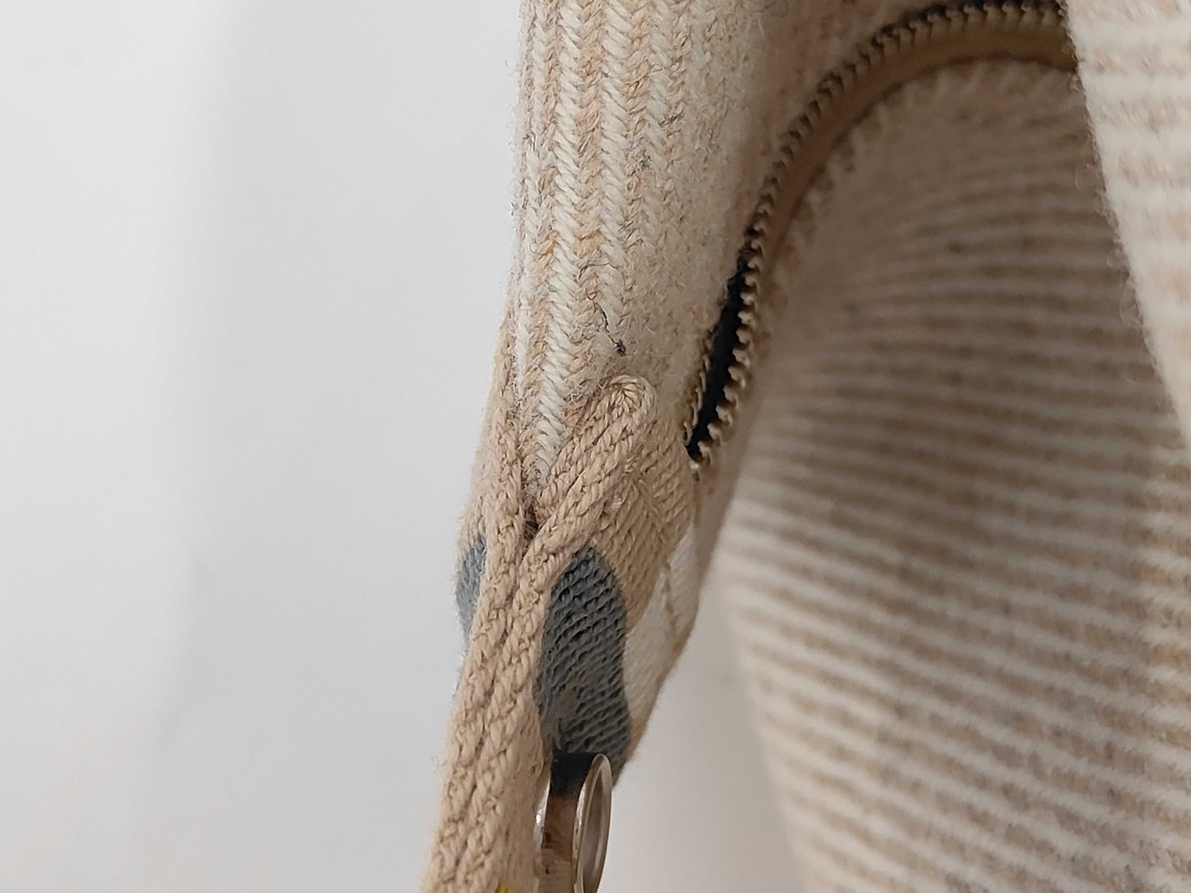 Brid A Black Eau Carre PM Wool Vanity Bag — view 7