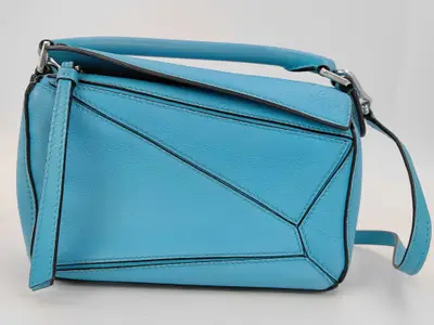 Puzzle Bag Mini Leather Shoulder Bag