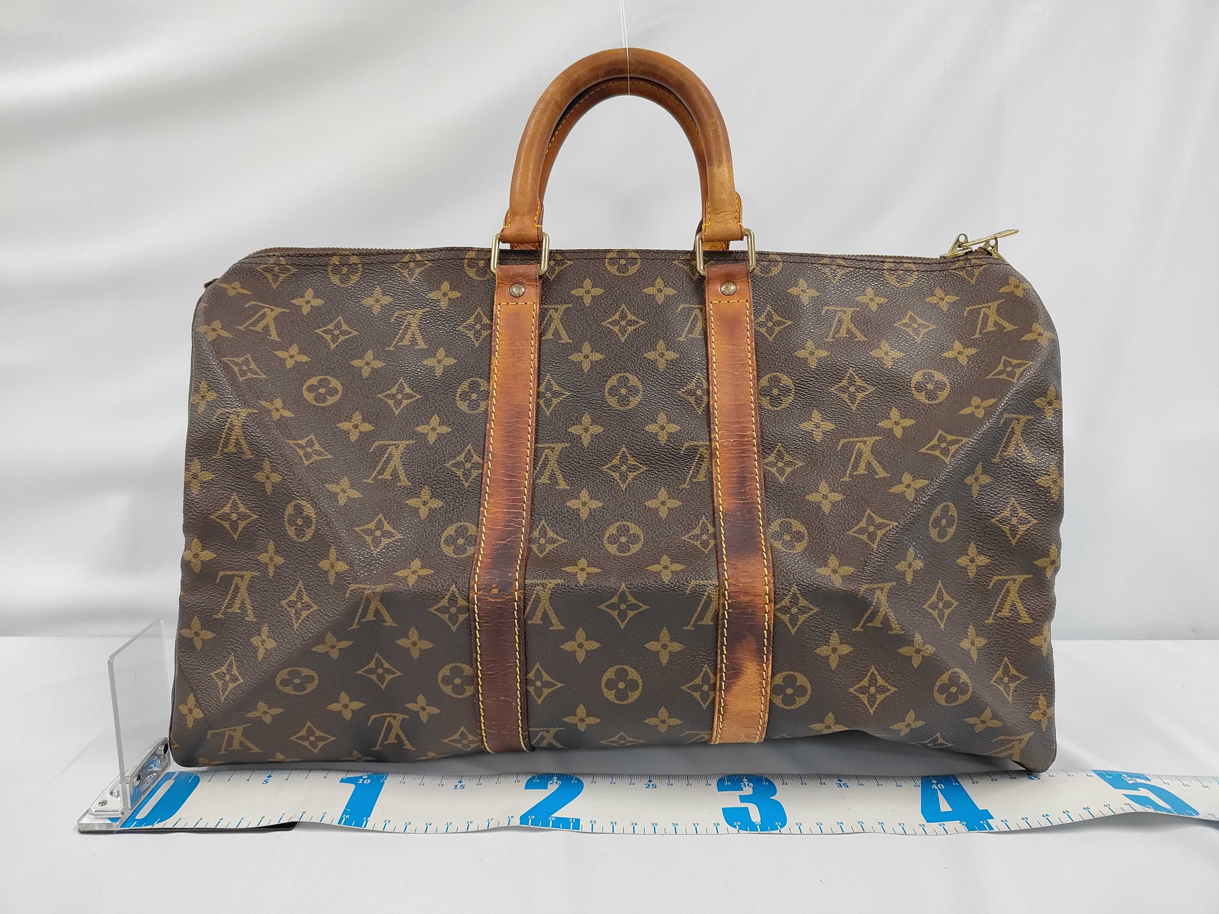 Keepall 45 M41428 SP0964 Monogram Boston Bag — view 2