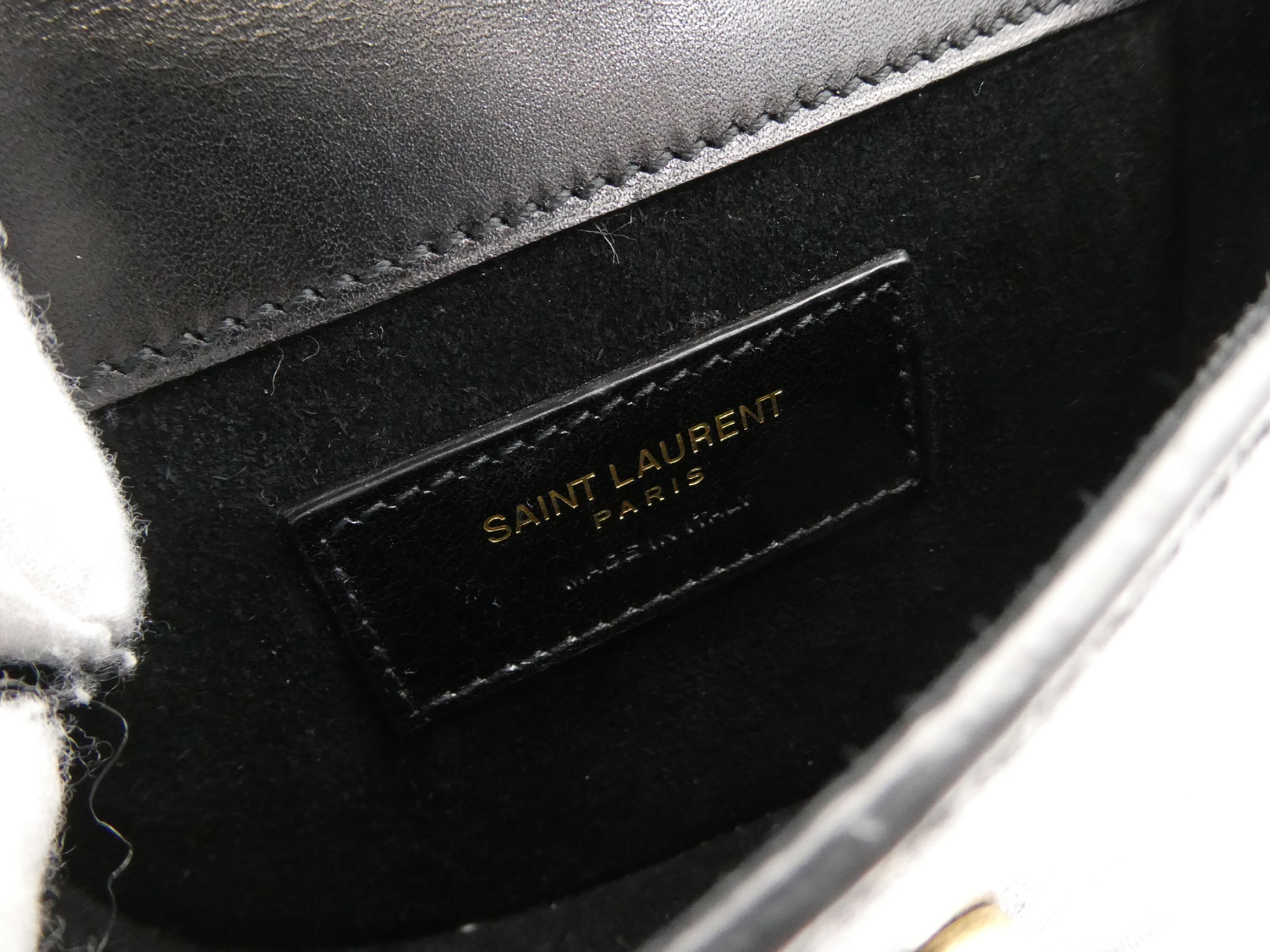 Kaia YSL Leather Waist Bag — view 8