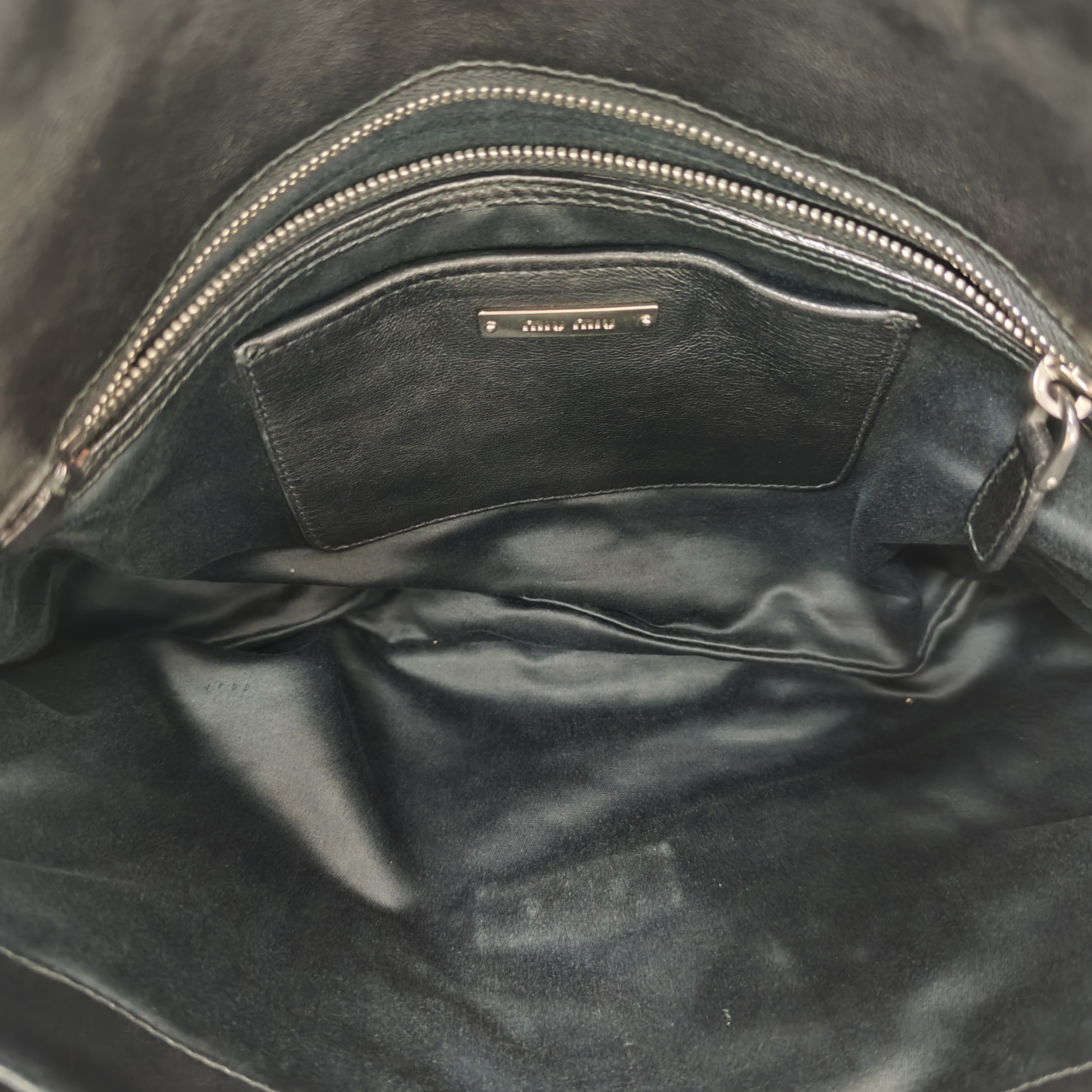 【*Shipped from: China*】Miu Miu Crystal Lambskin Shoulder Bag — view 5