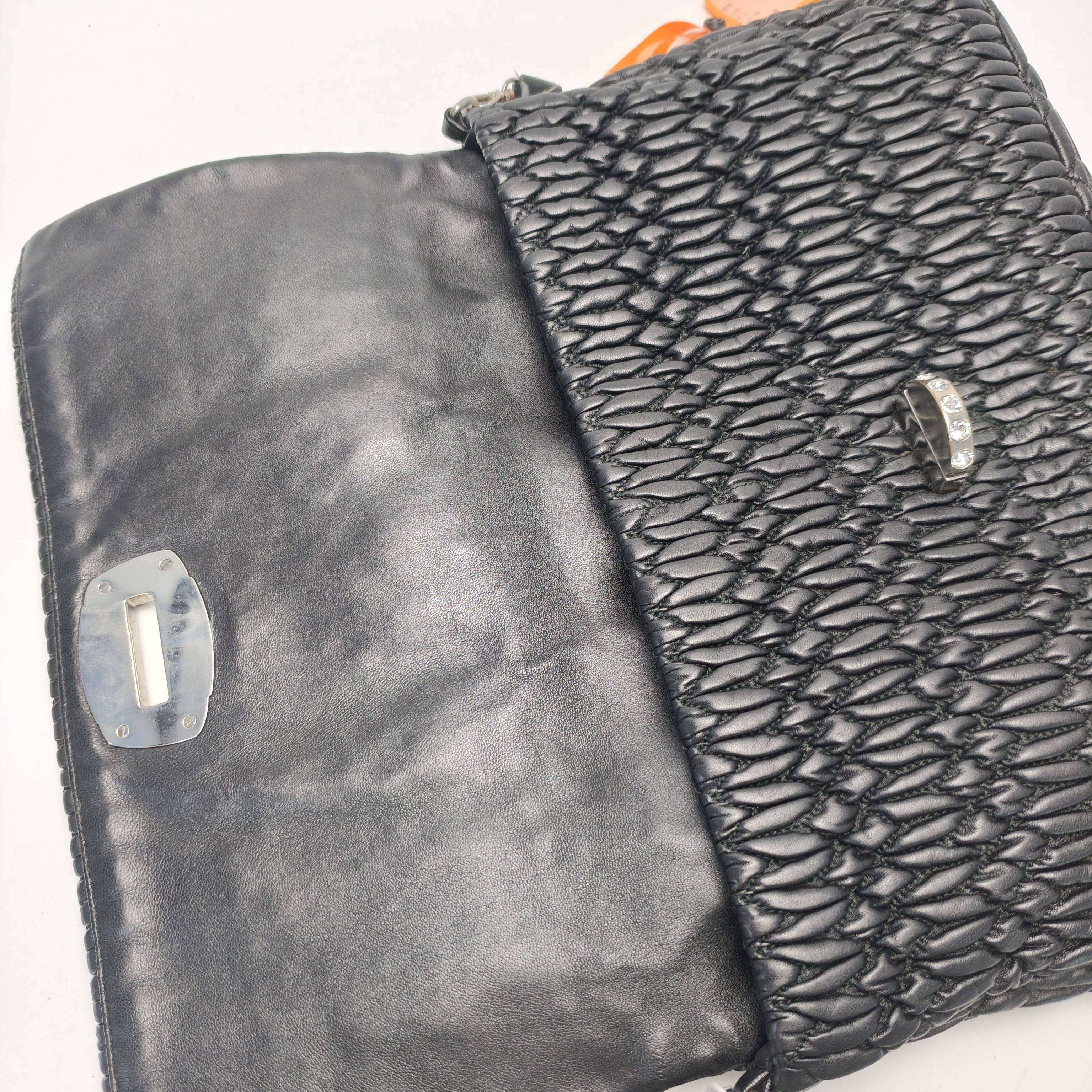 【*Shipped from: China*】Miu Miu Crystal Lambskin Shoulder Bag — view 7