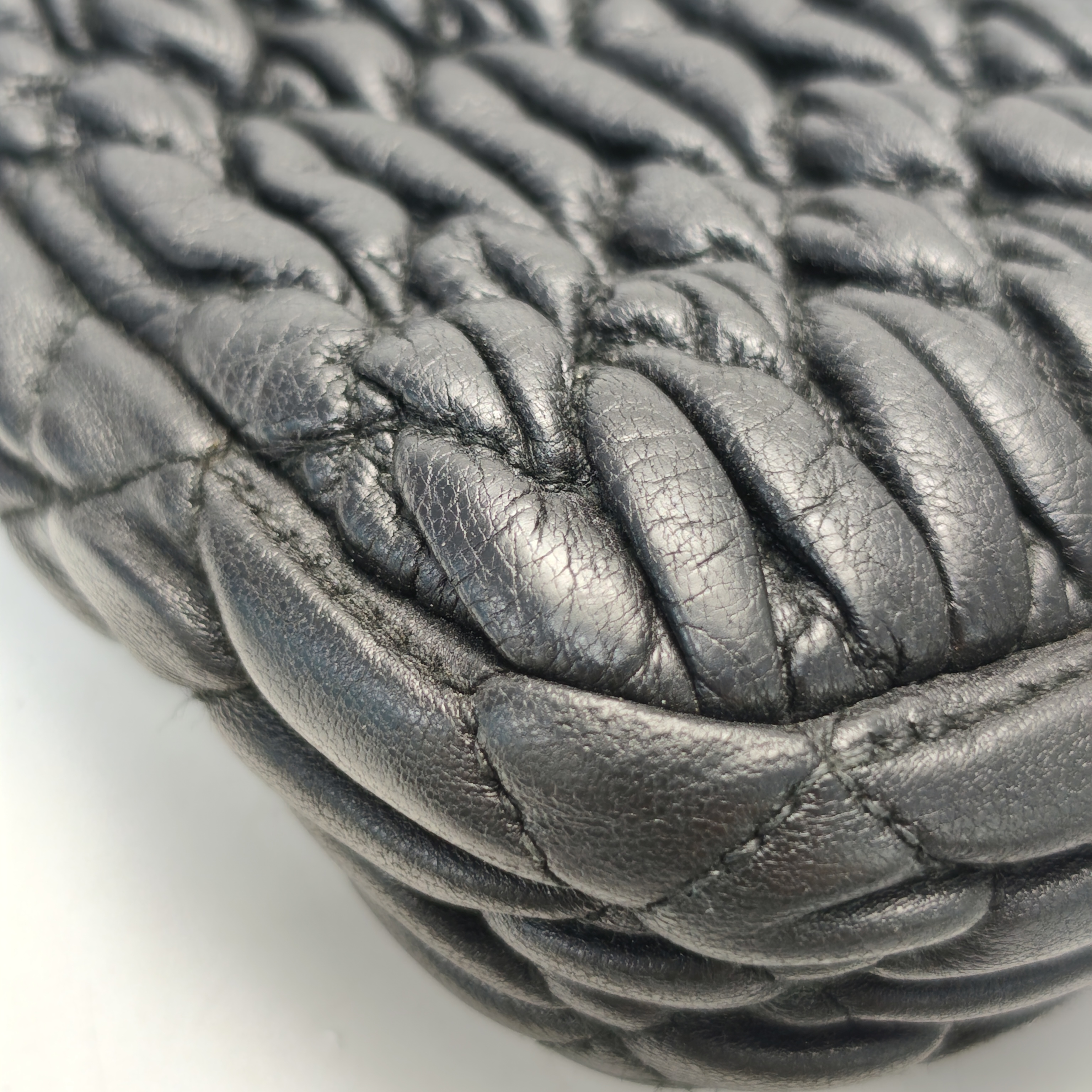 【*Shipped from: China*】Miu Miu Crystal Lambskin Shoulder Bag — view 8