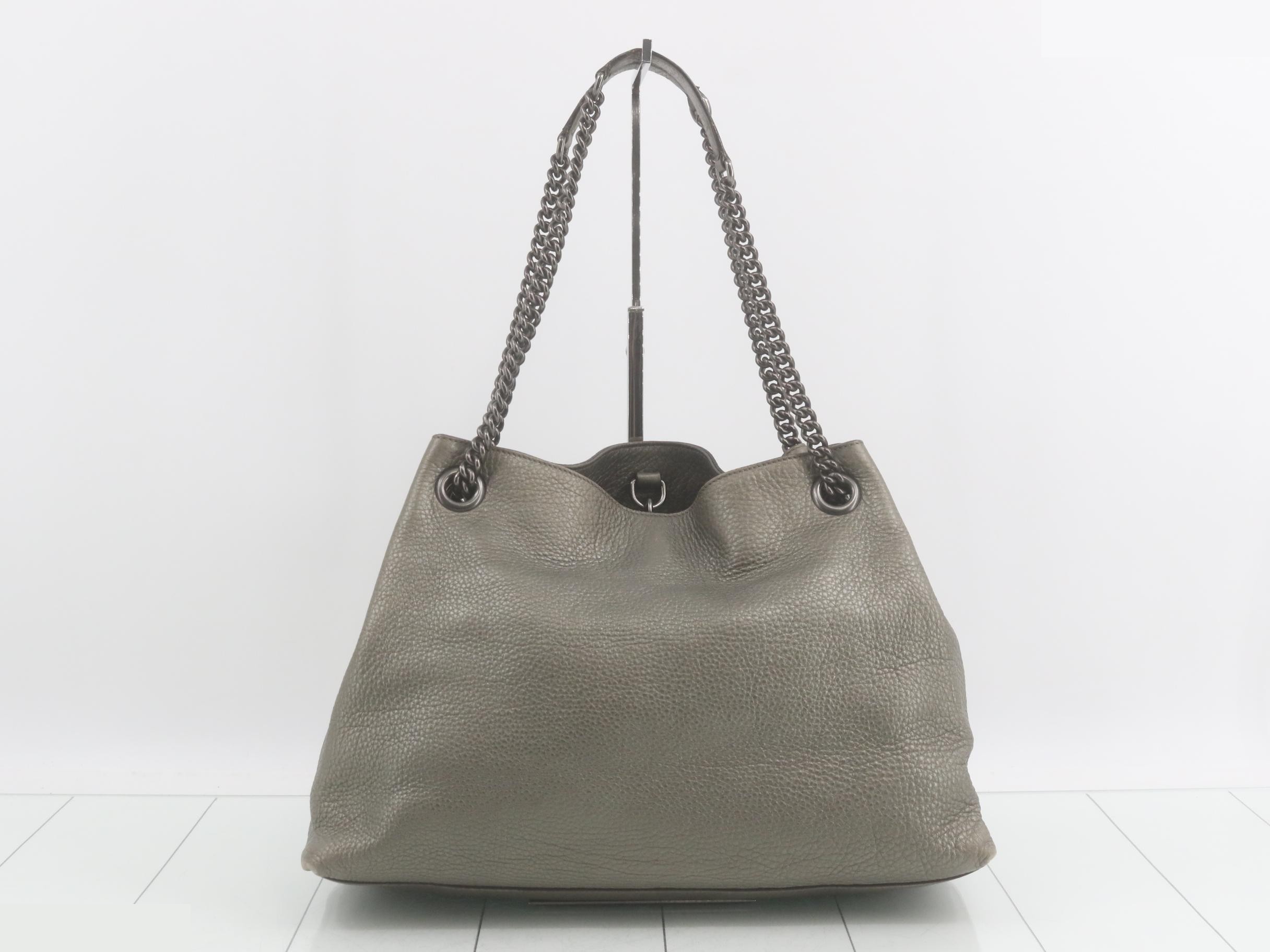 Soho Leather Tote Bag — view 2
