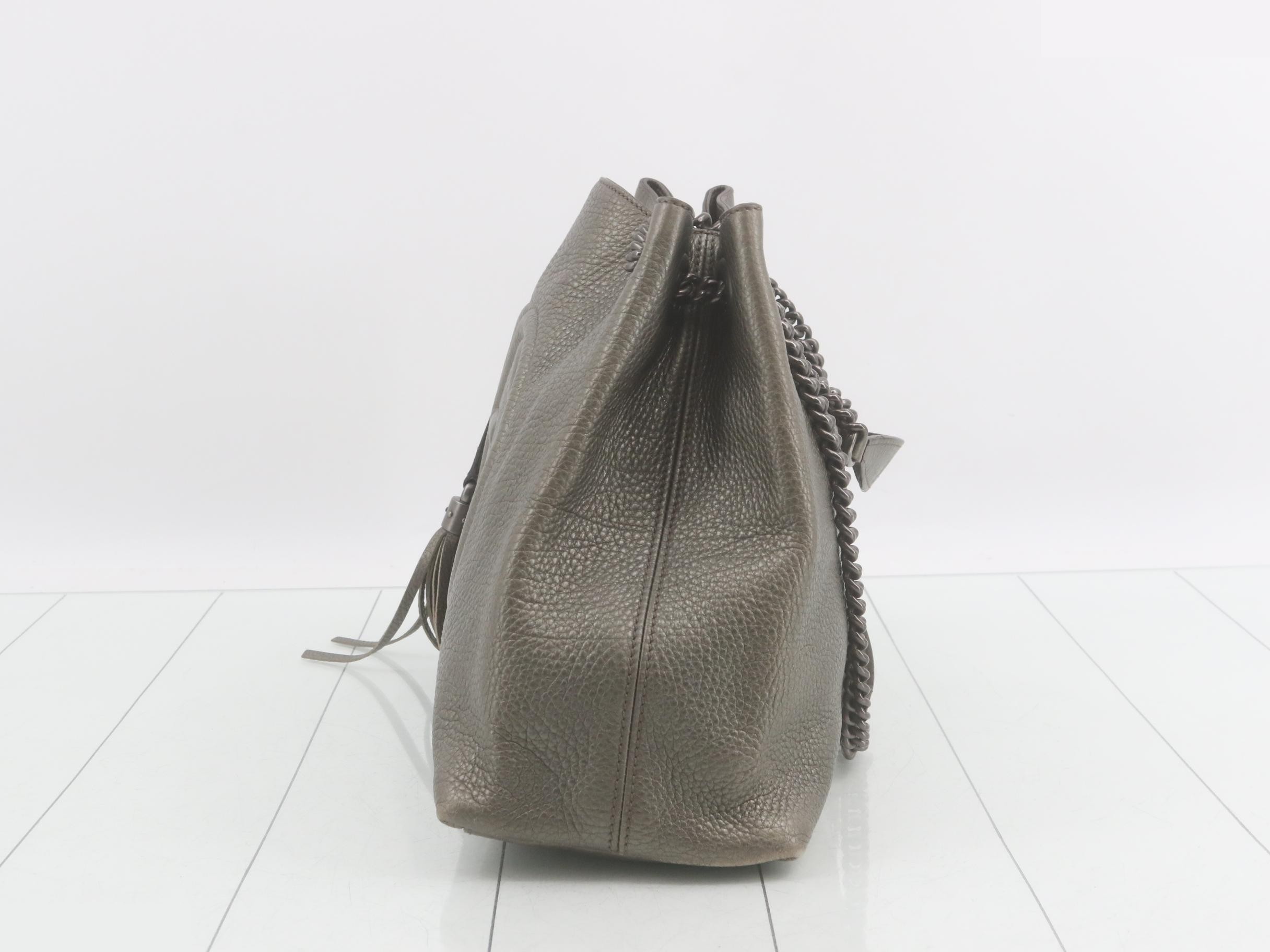 Soho Leather Tote Bag — view 3
