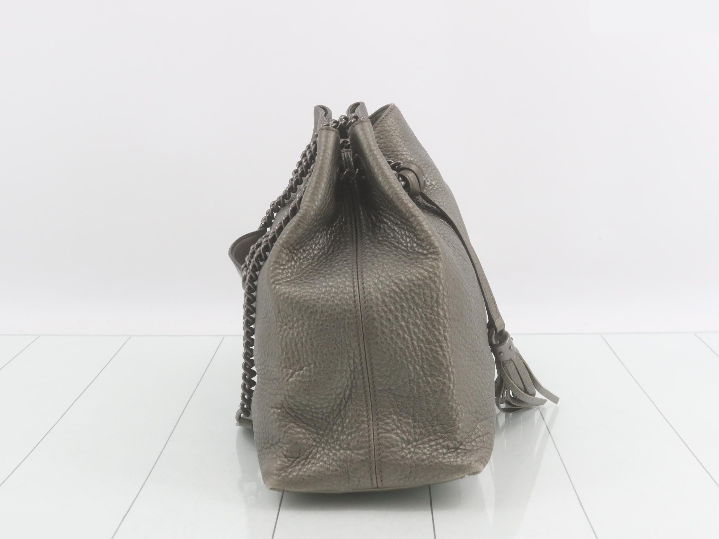 Soho Leather Tote Bag — view 4