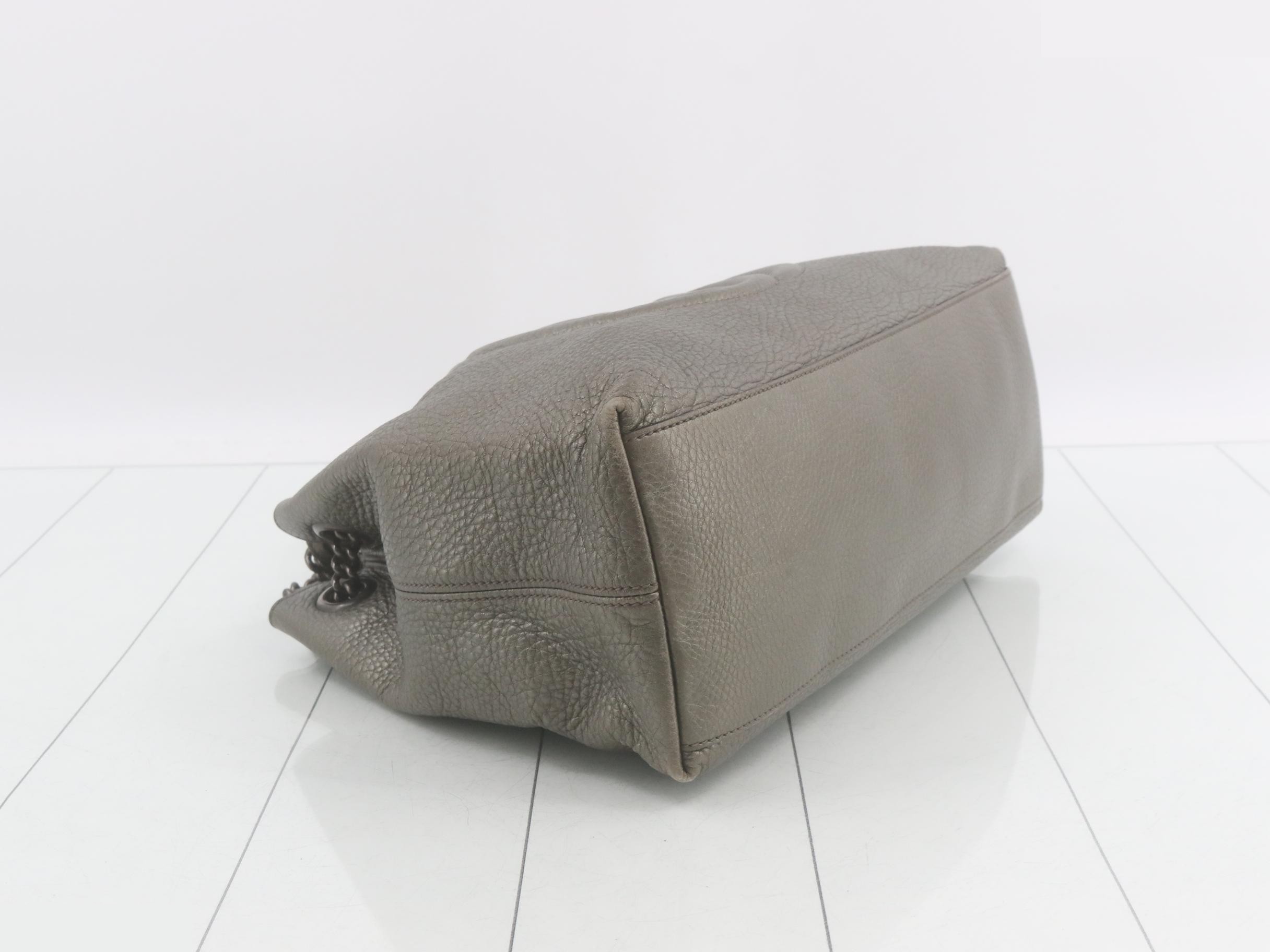 Soho Leather Tote Bag — view 5