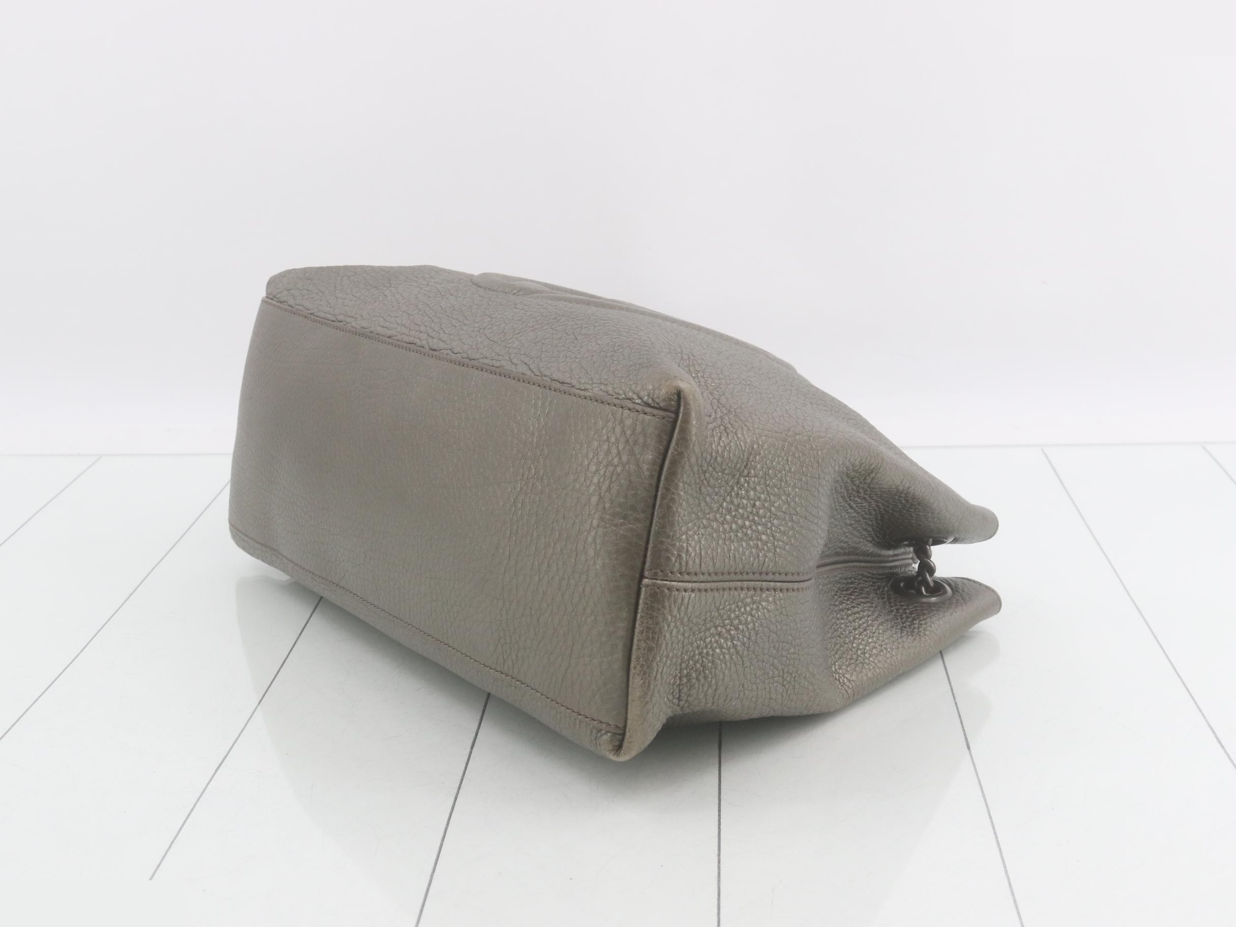 Soho Leather Tote Bag — view 6