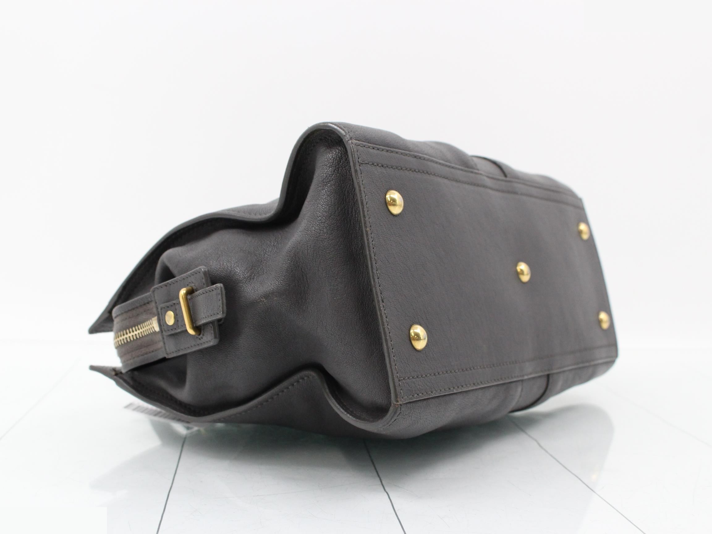 Cabas Chic Handbag Gray — view 5
