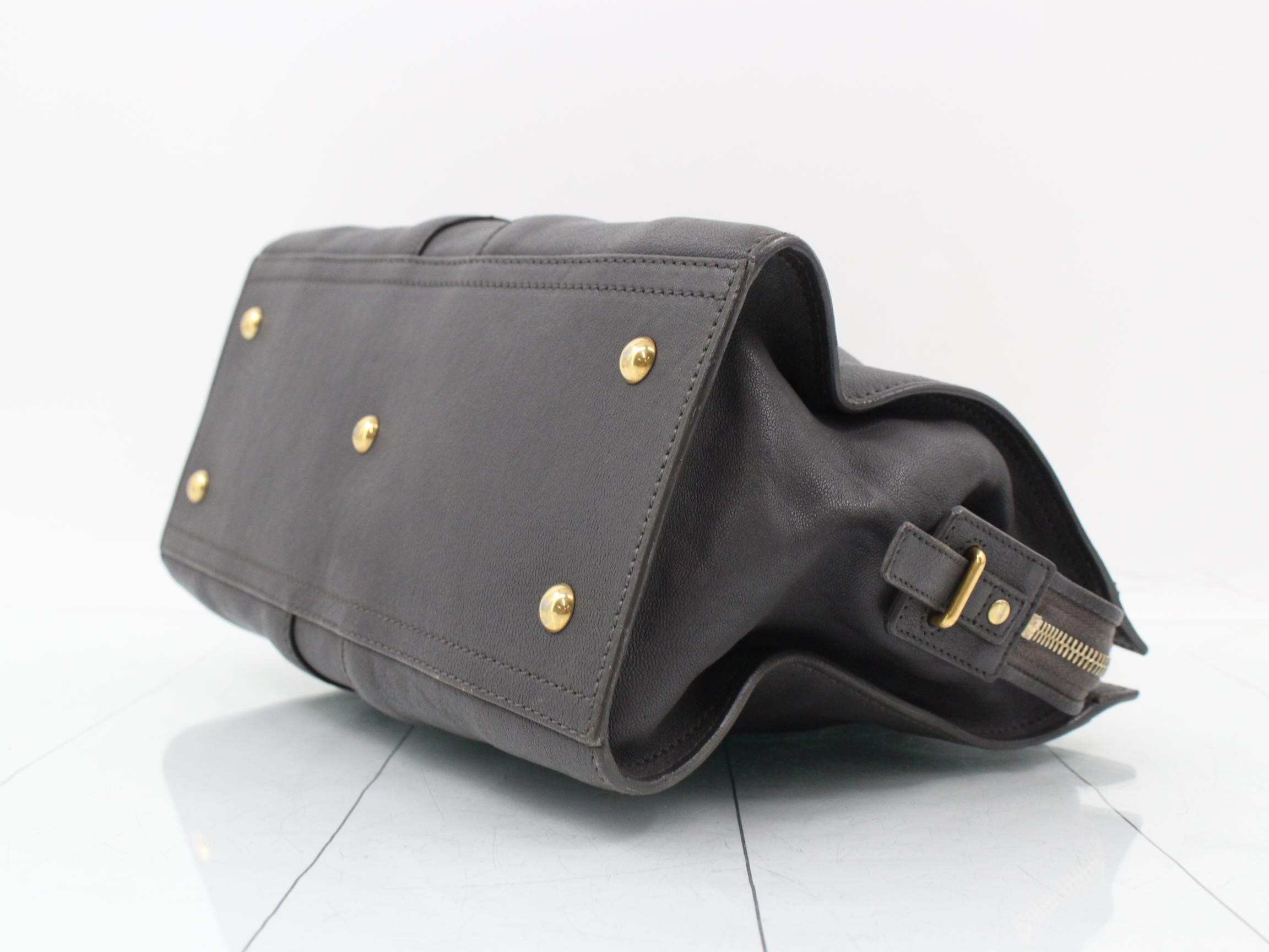 Cabas Chic Handbag Gray — view 6