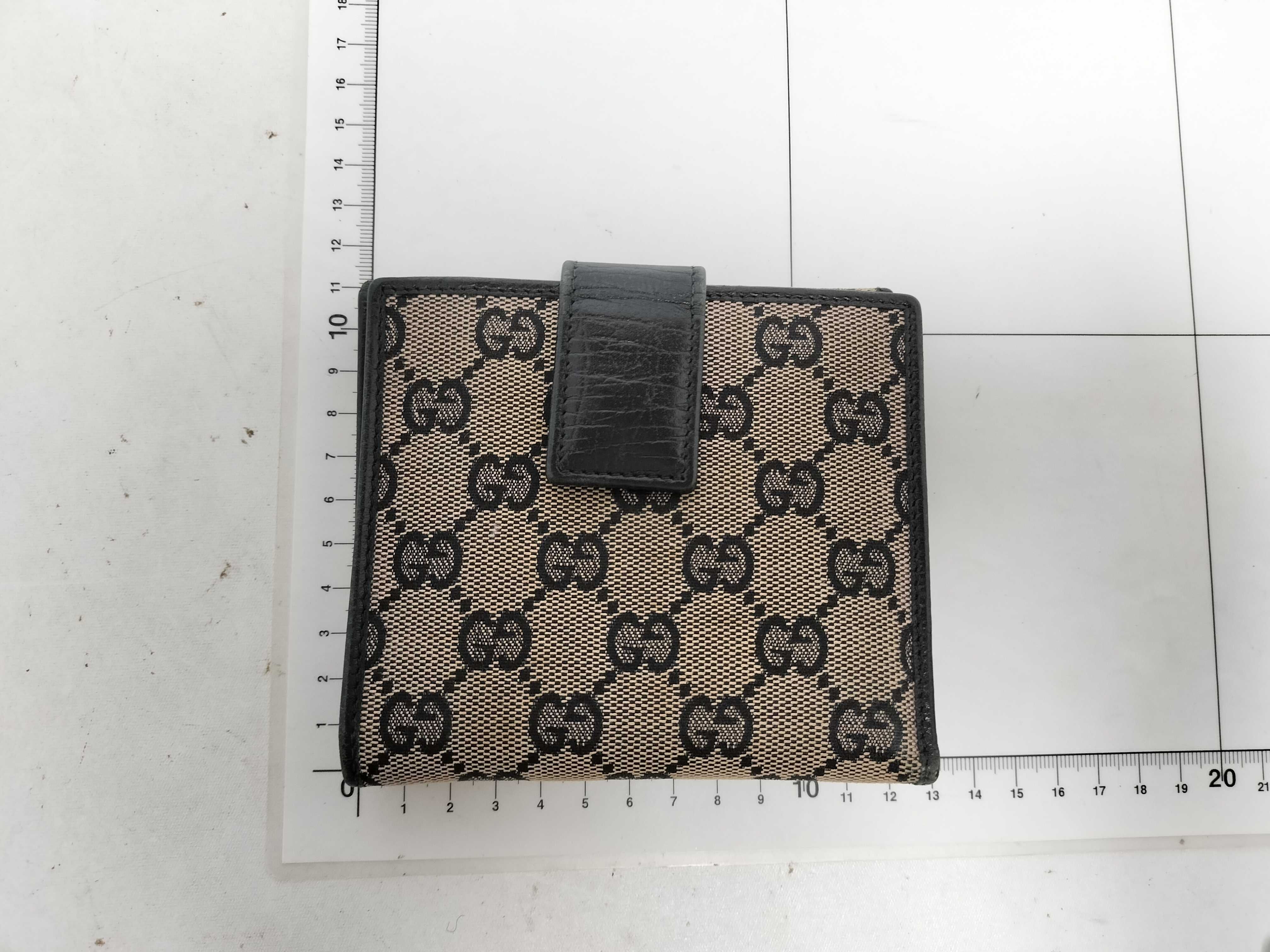 Bamboo Gucci GG Canvas Bamboo Tri-fold Wallet — view 2