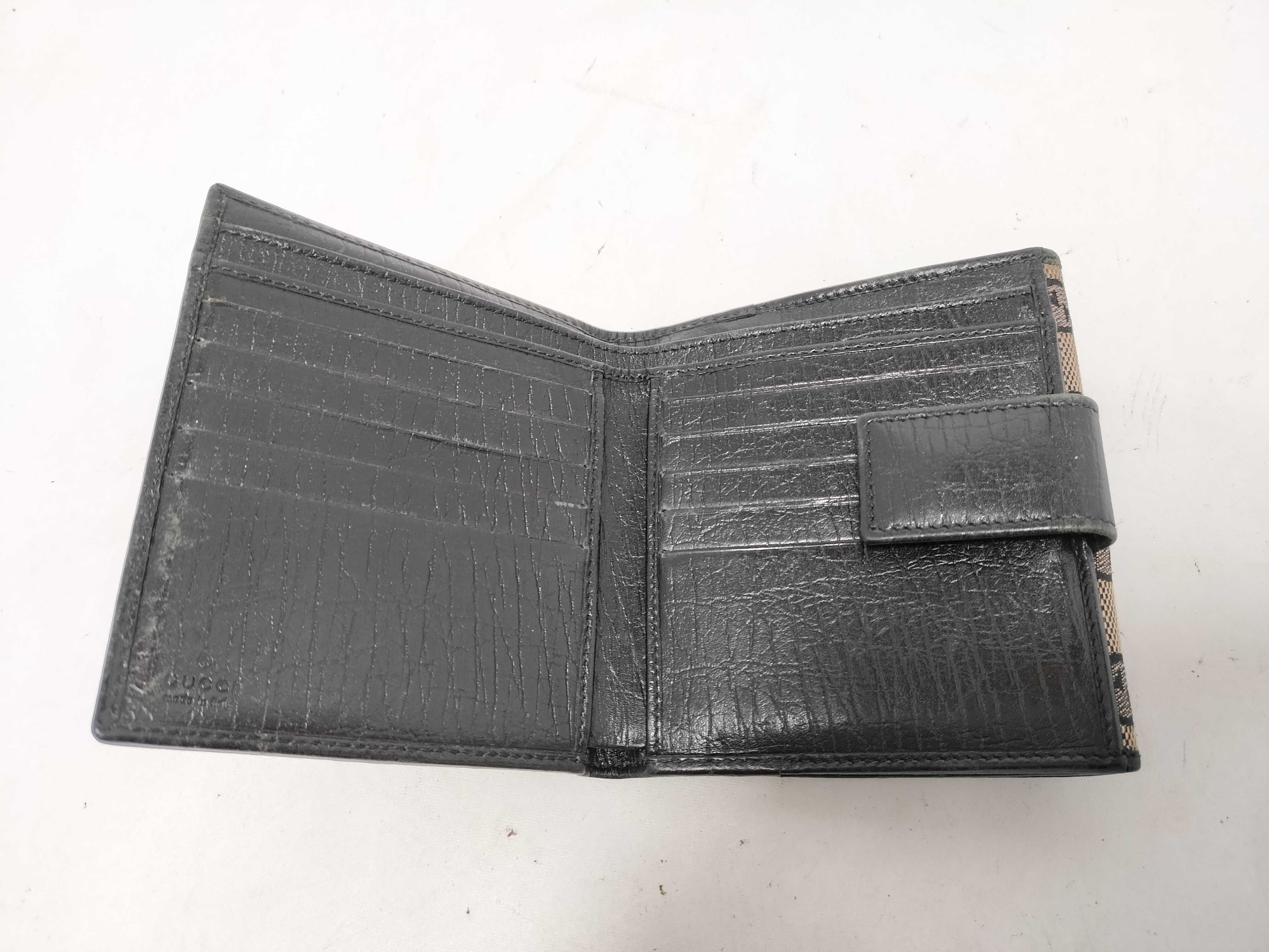 Bamboo Gucci GG Canvas Bamboo Tri-fold Wallet — view 8