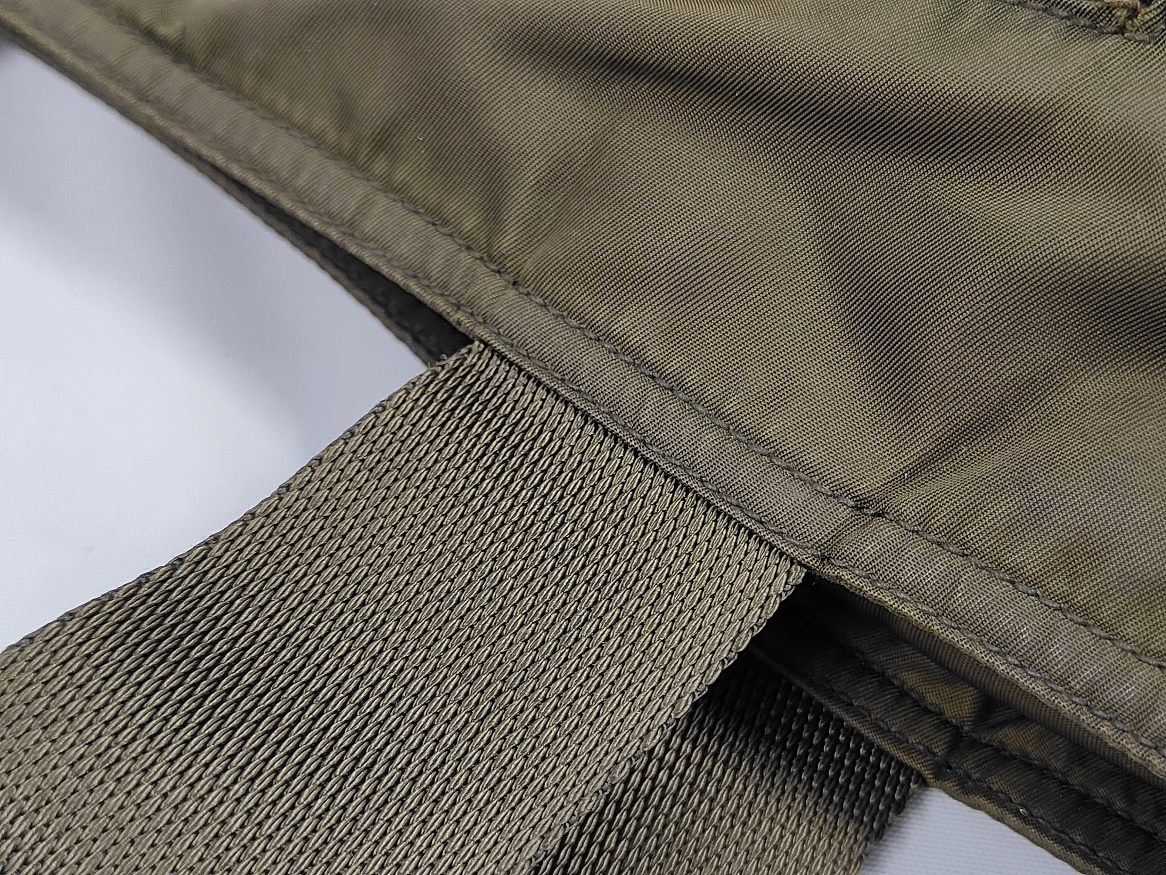 Nylon Handbag, Khaki Shoulder Bag — view 6