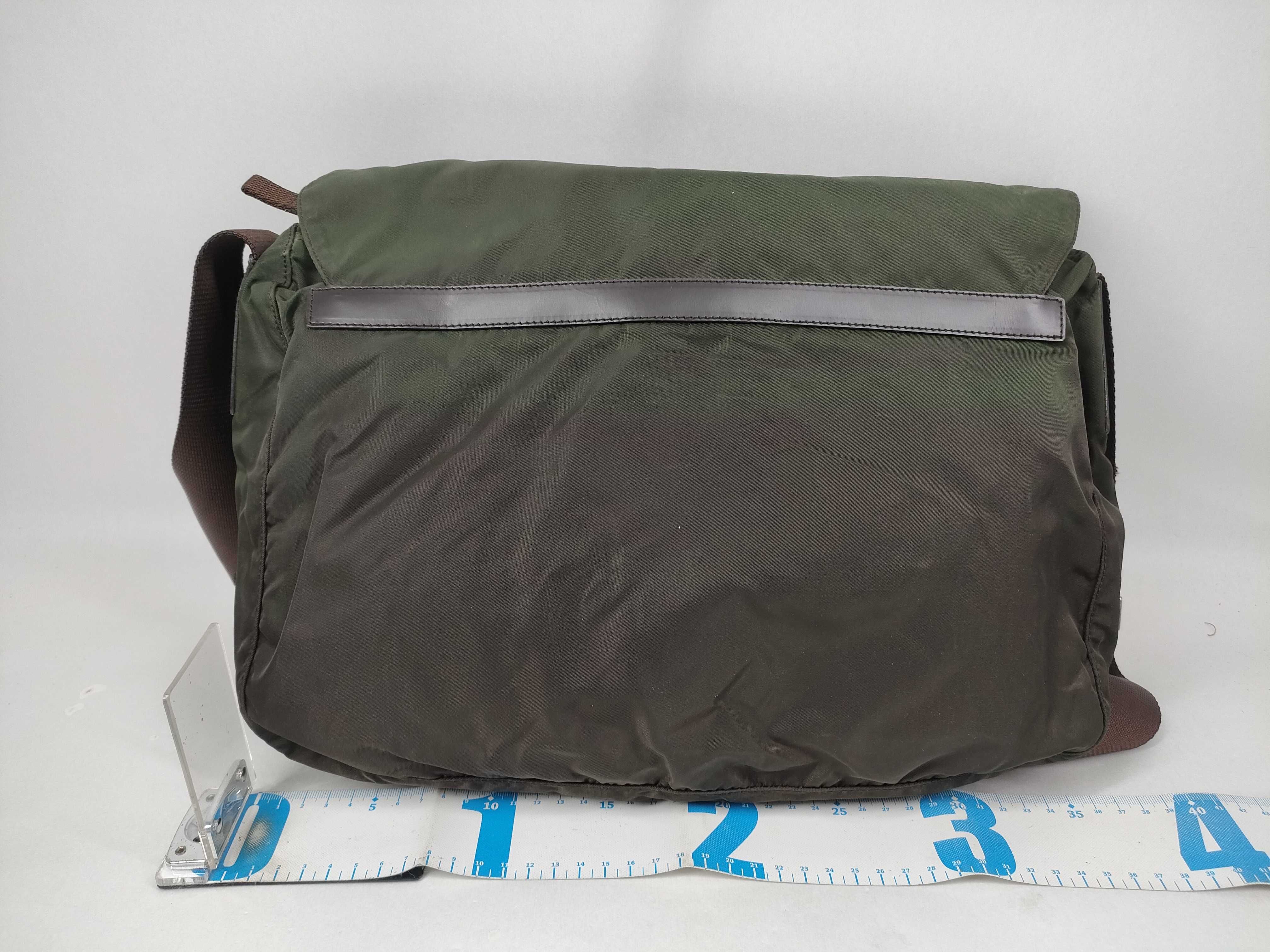 Nylon Messenger Bag Shoulder Bag — view 2