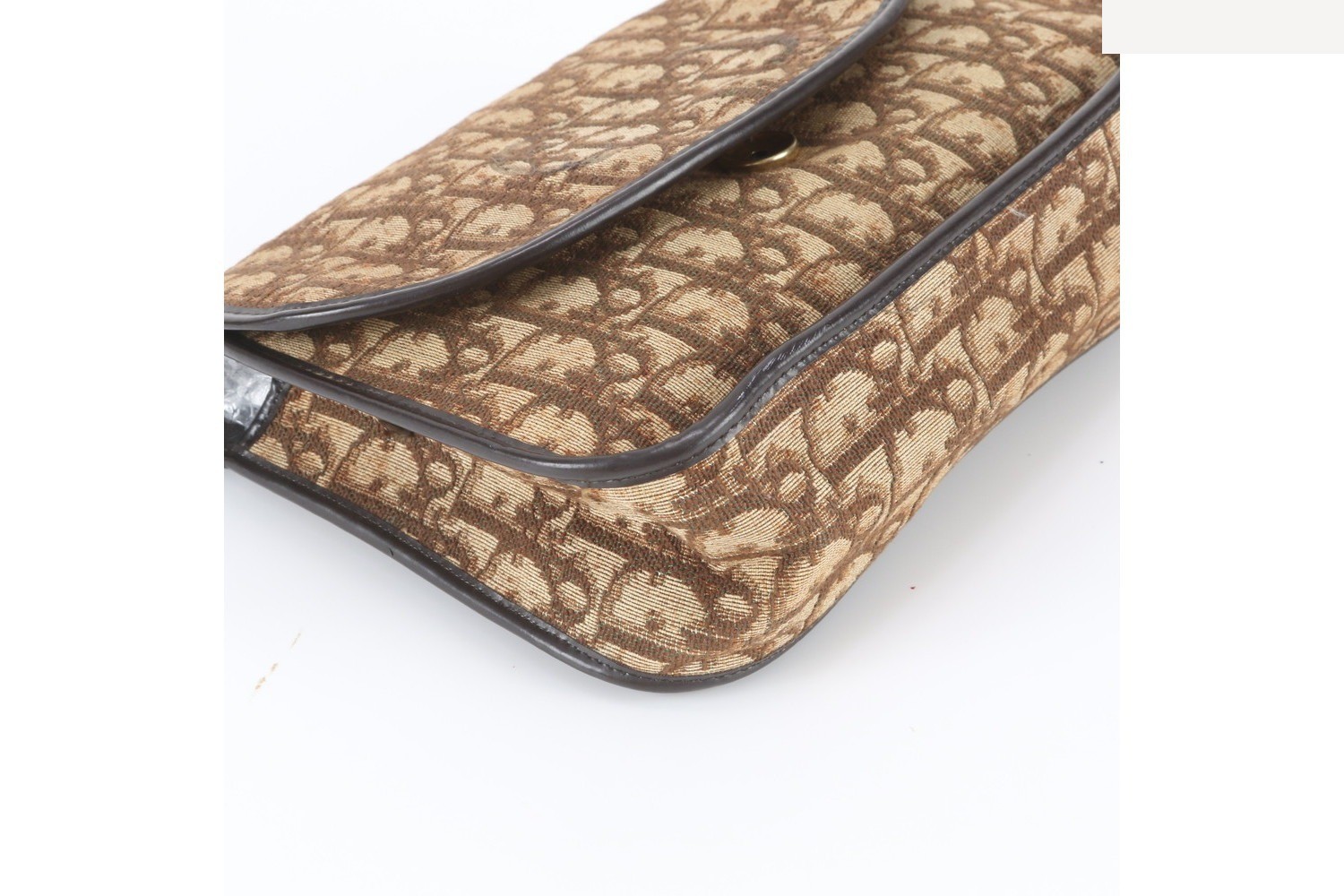 Trotter all-over print leather clutch bag — view 3