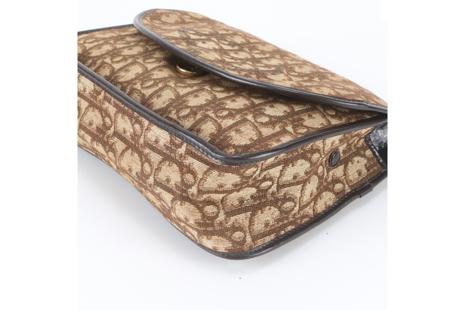 Trotter all-over print leather clutch bag — view 4