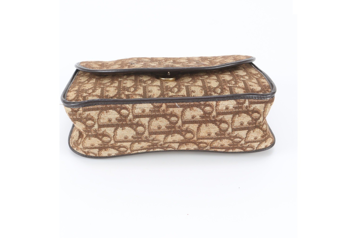 Trotter all-over print leather clutch bag — view 5