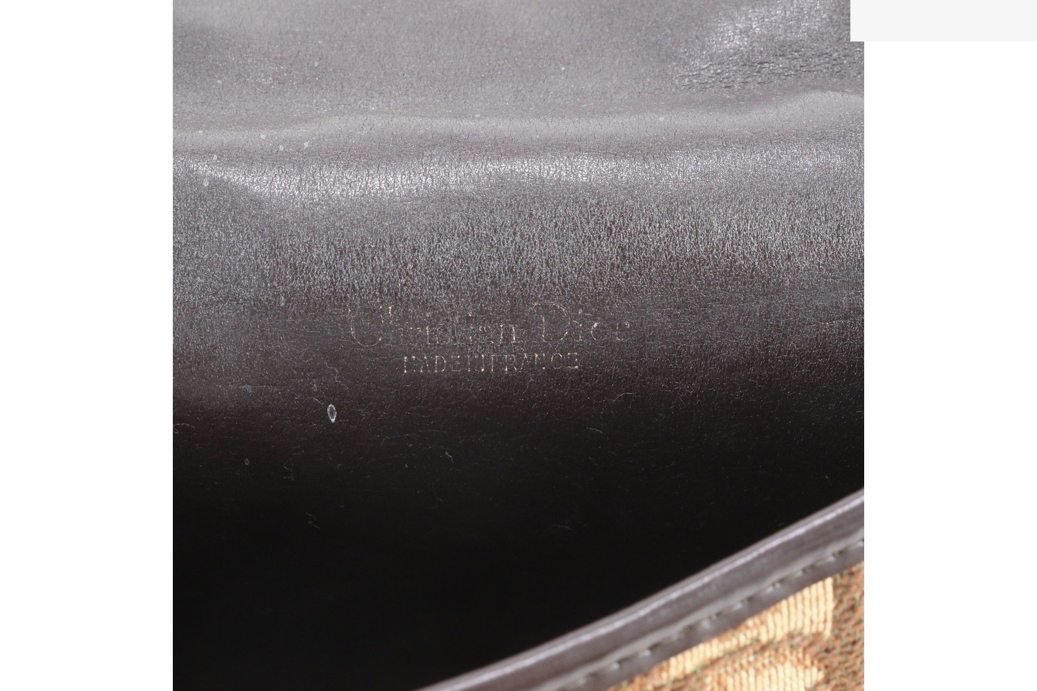 Trotter all-over print leather clutch bag — view 7