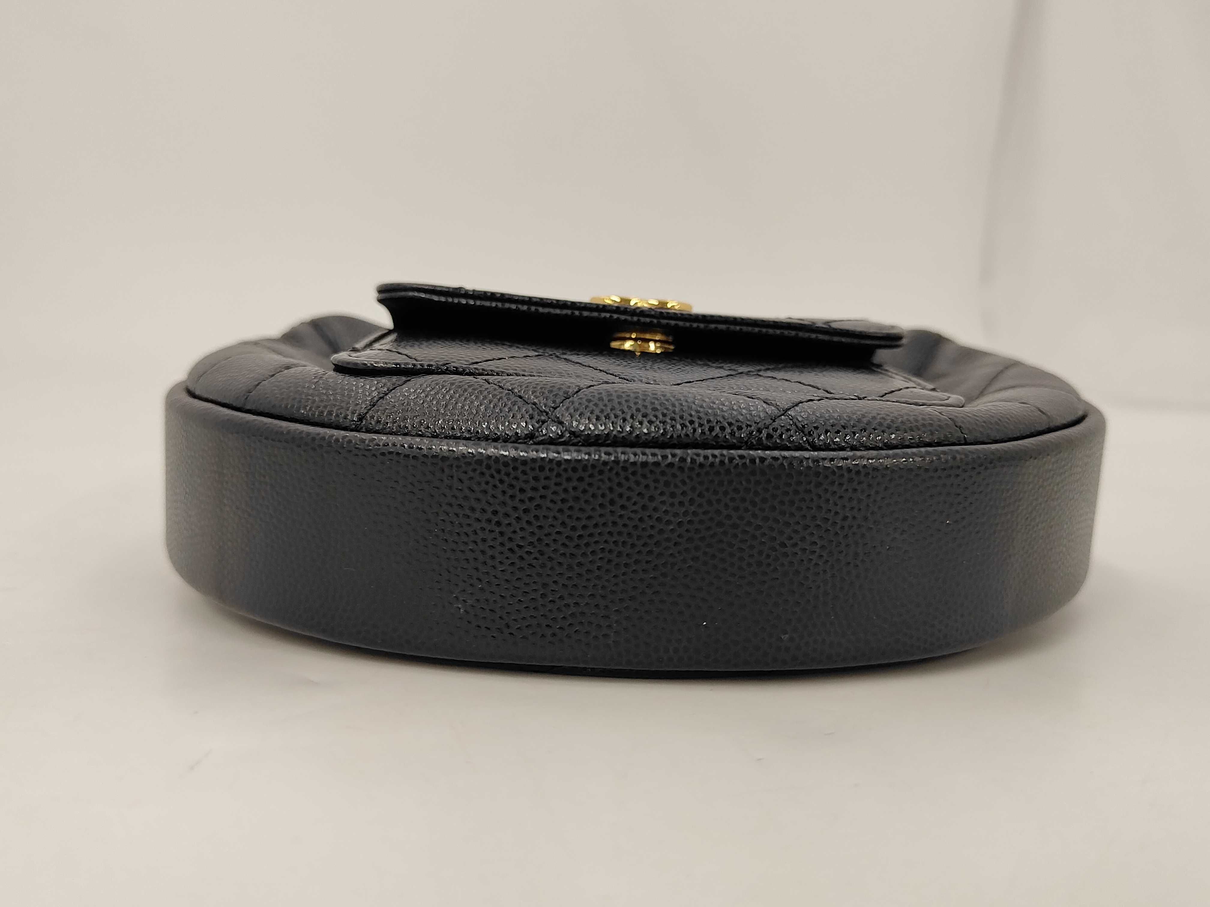 Mini Hobo Bag, Matelassé Caviar Leather Handbag — view 3