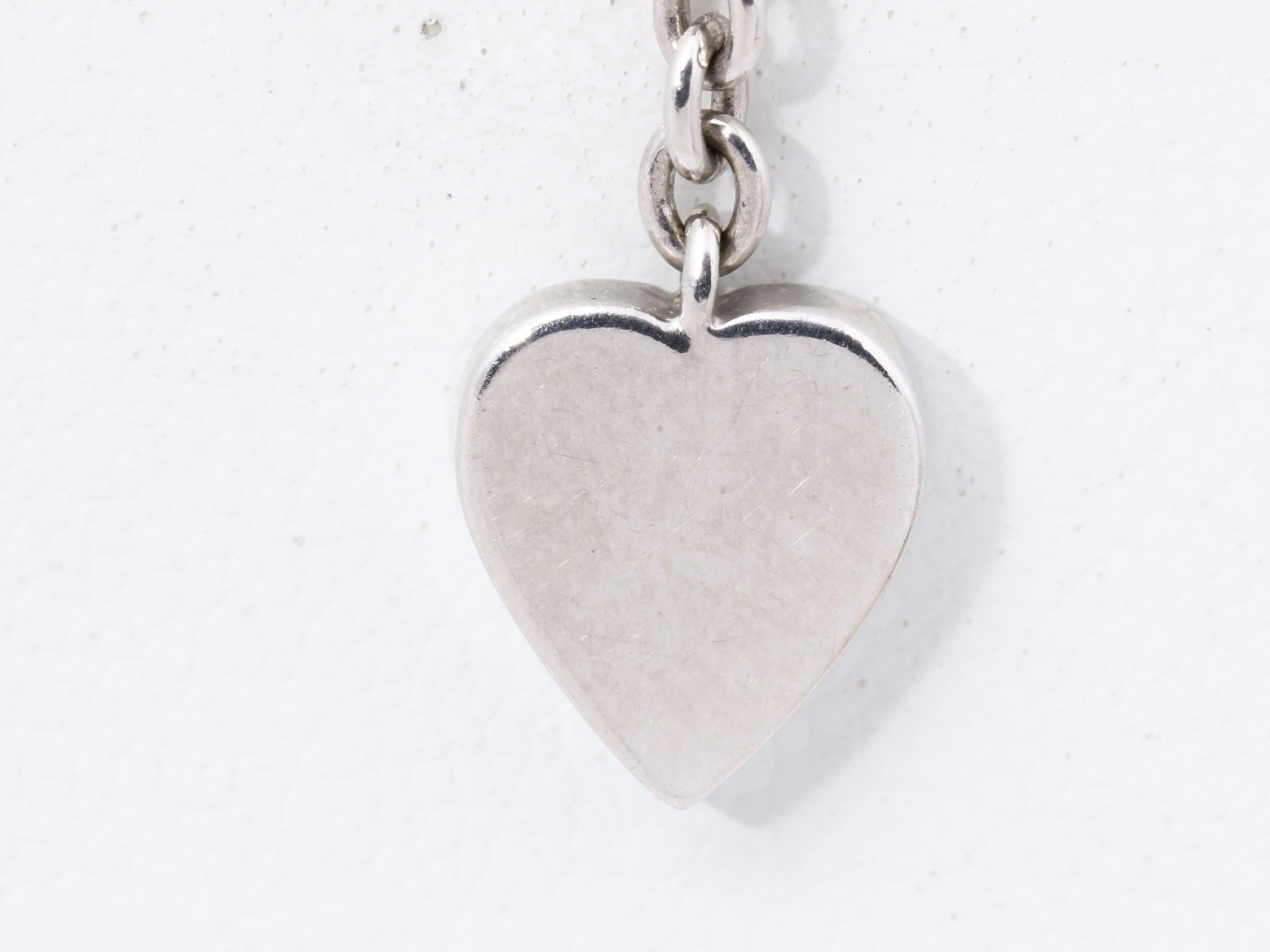 Mon Amour Necklace Pendant, 750 White Gold, Diamond, 9.5g, 38cm — view 2