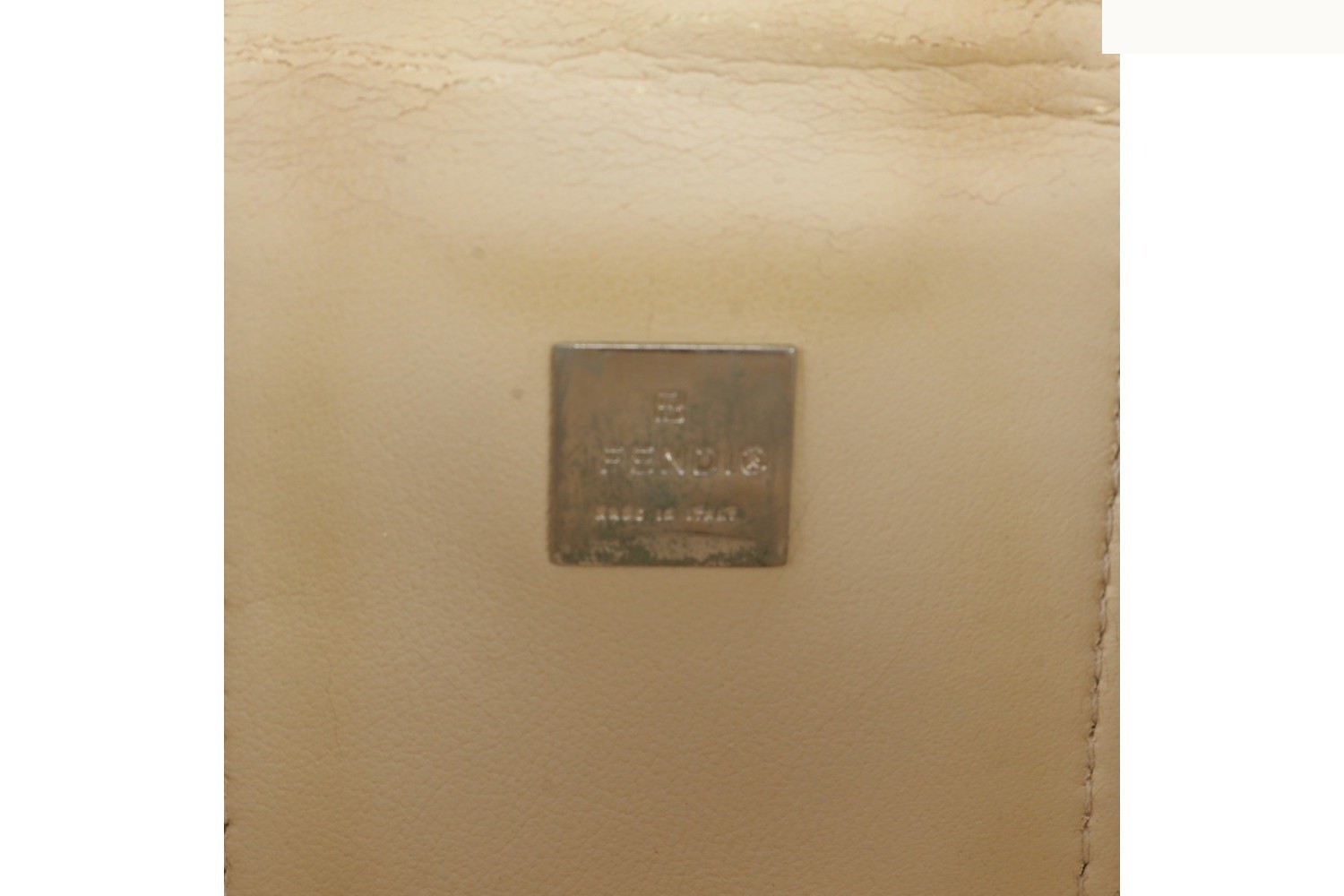 Calf hair leather leopard print vanity bag (model number 26576) — view 8