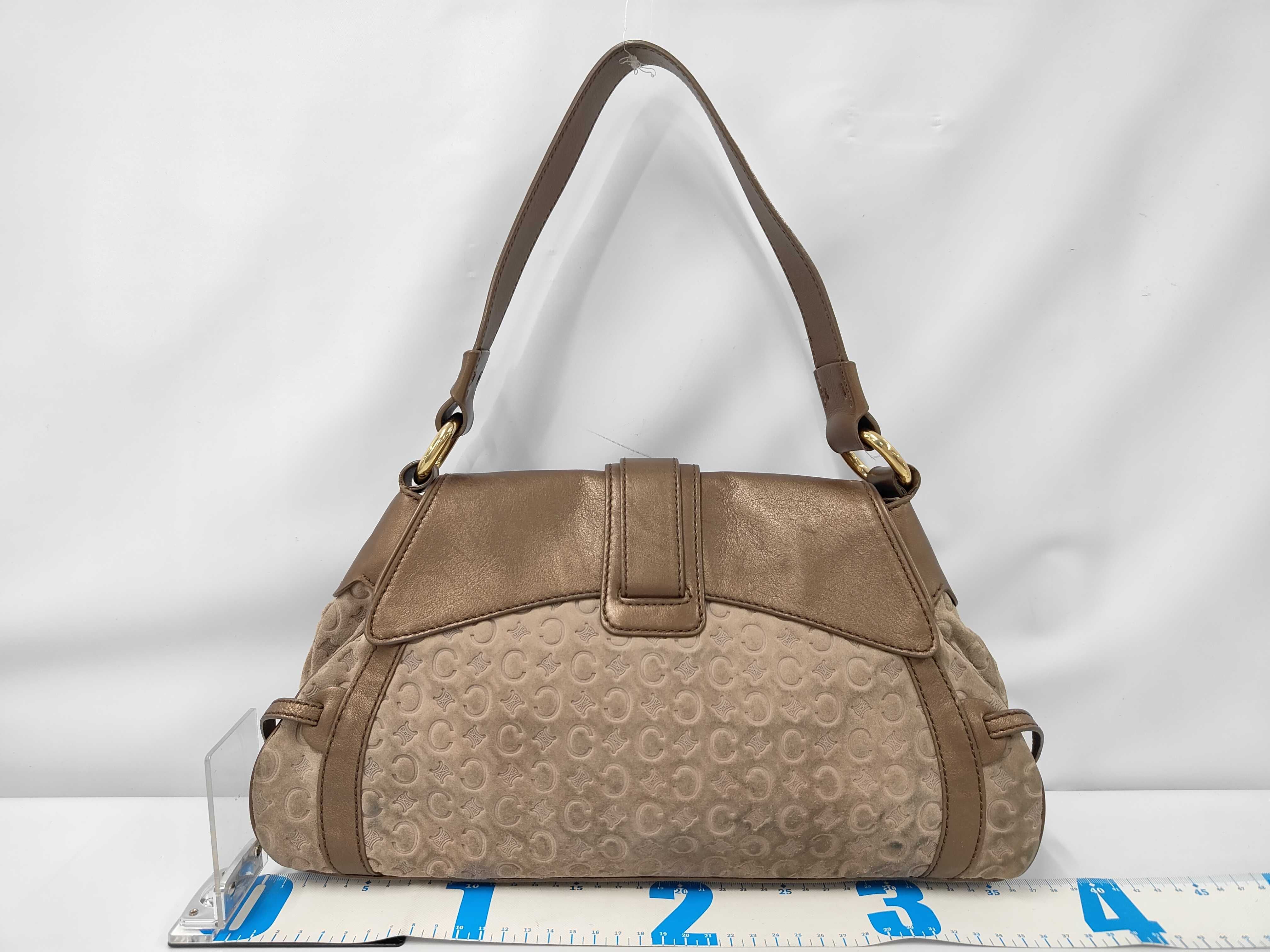 Macadam Suede Handbag Shoulder Bag — view 2