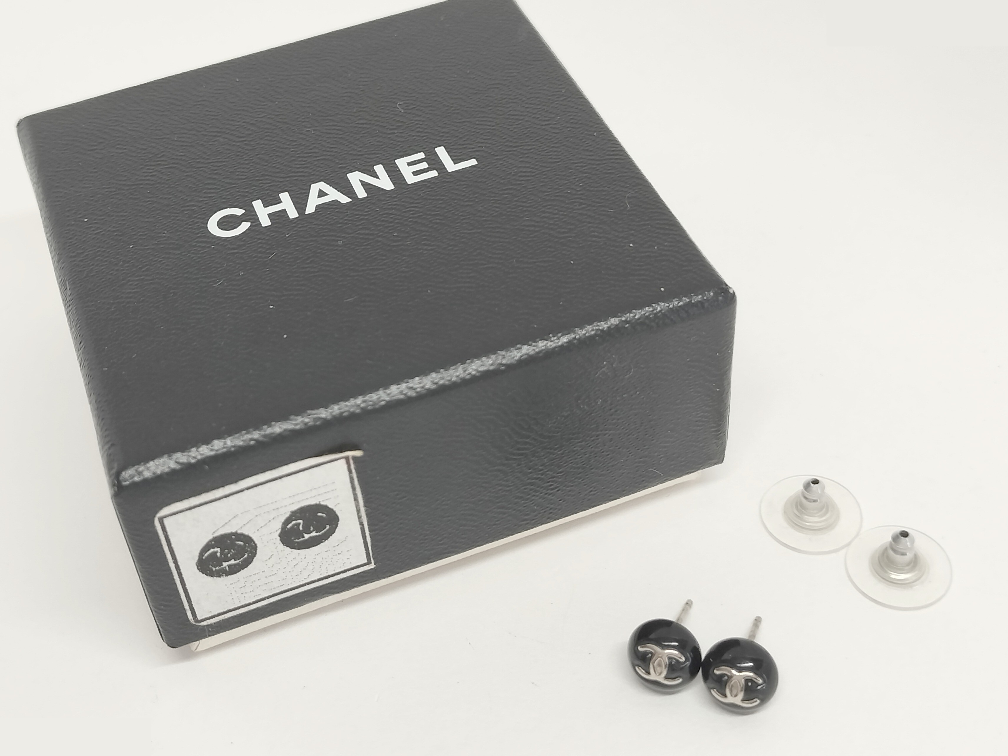 Coco Mini Black Earrings — view 2