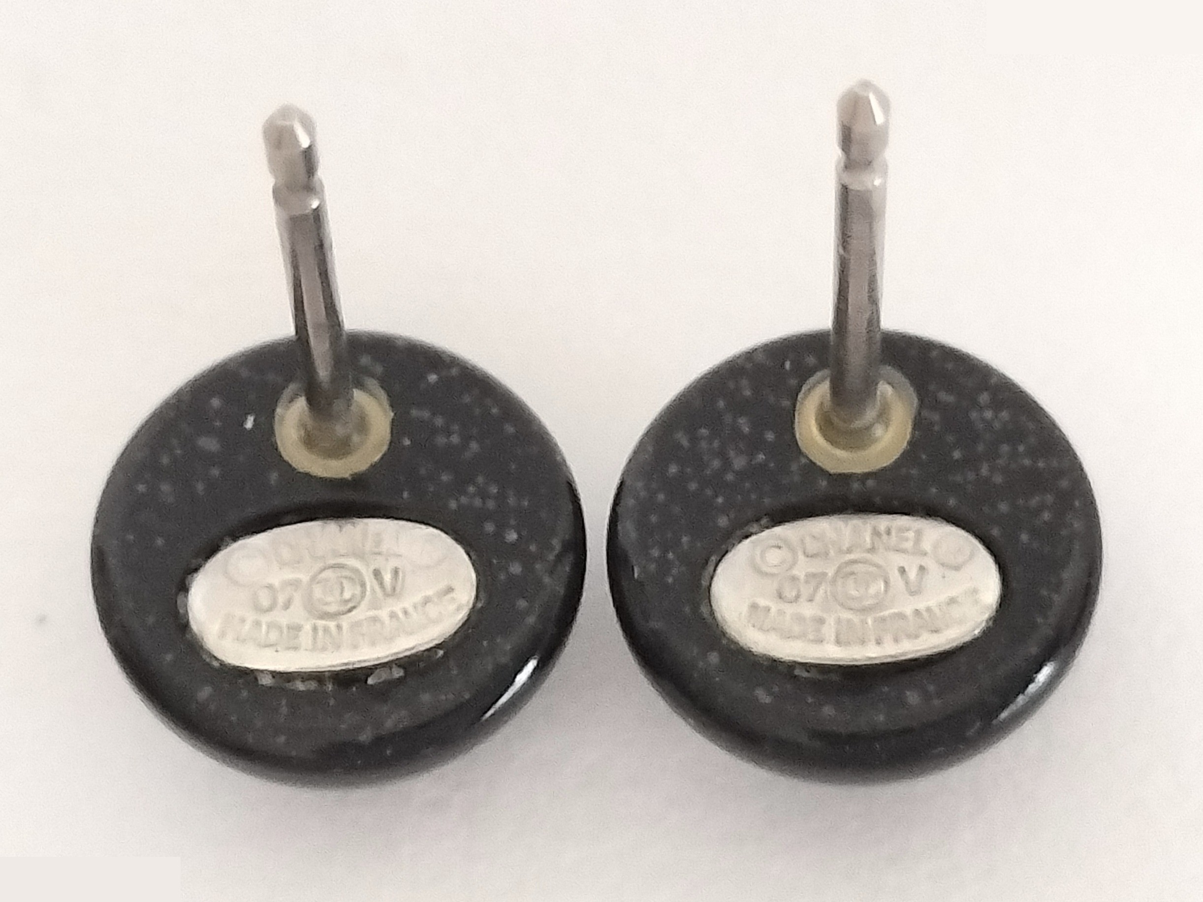 Coco Mini Black Earrings — view 3