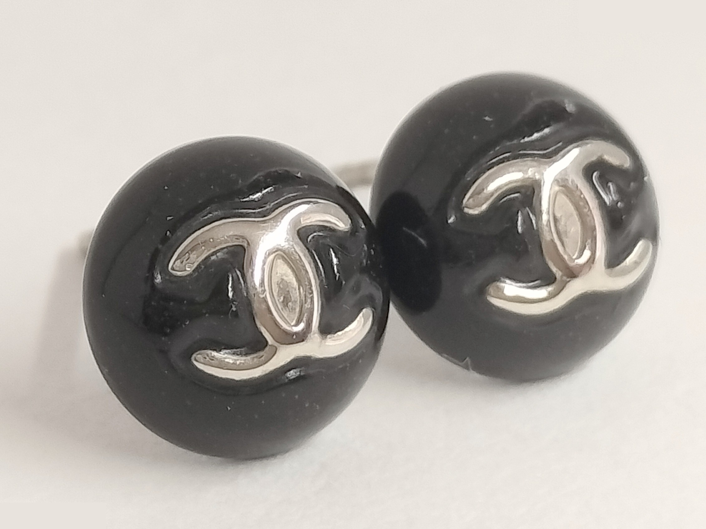 Coco Mini Black Earrings — view 4