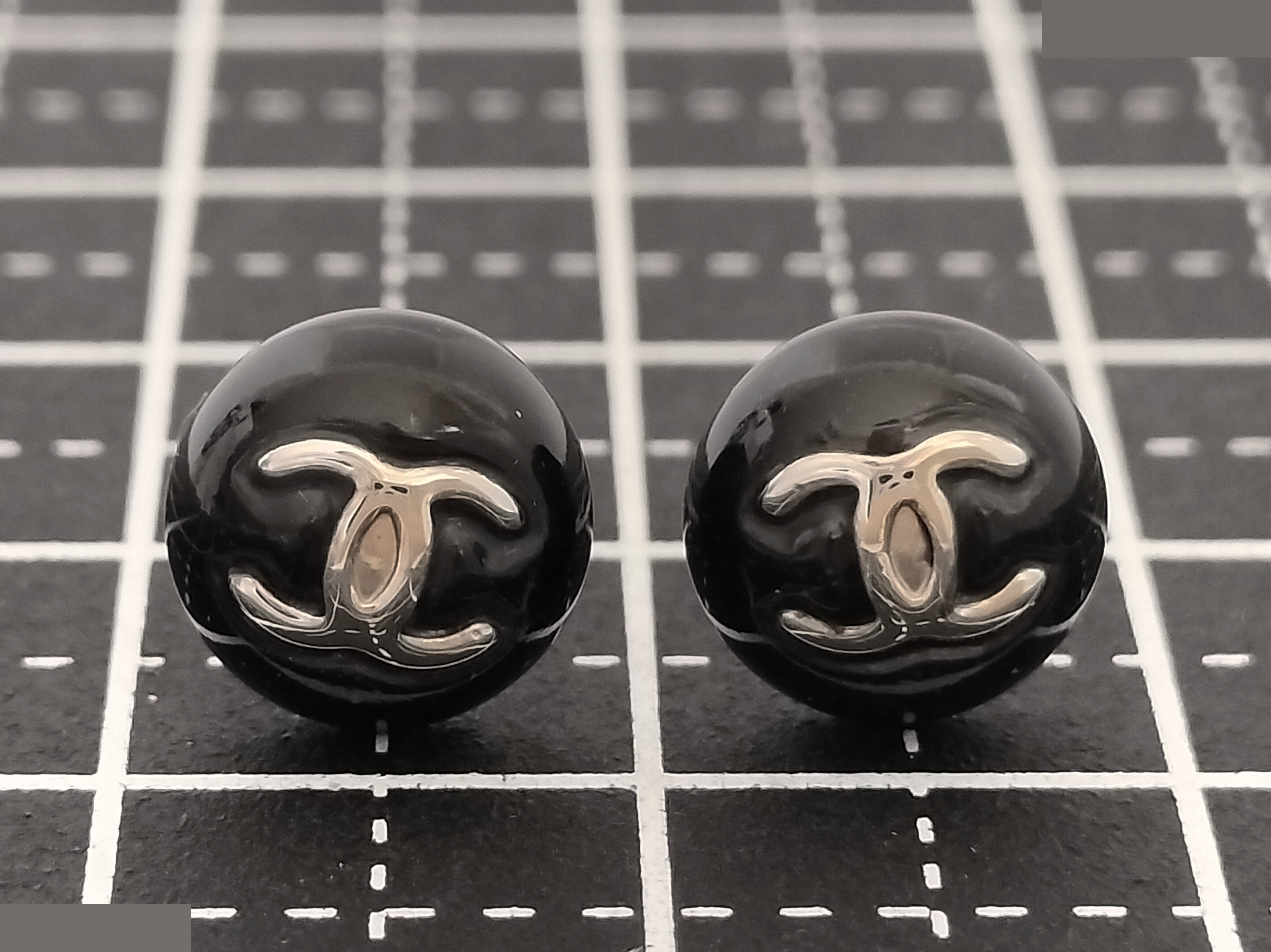 Coco Mini Black Earrings — view 6