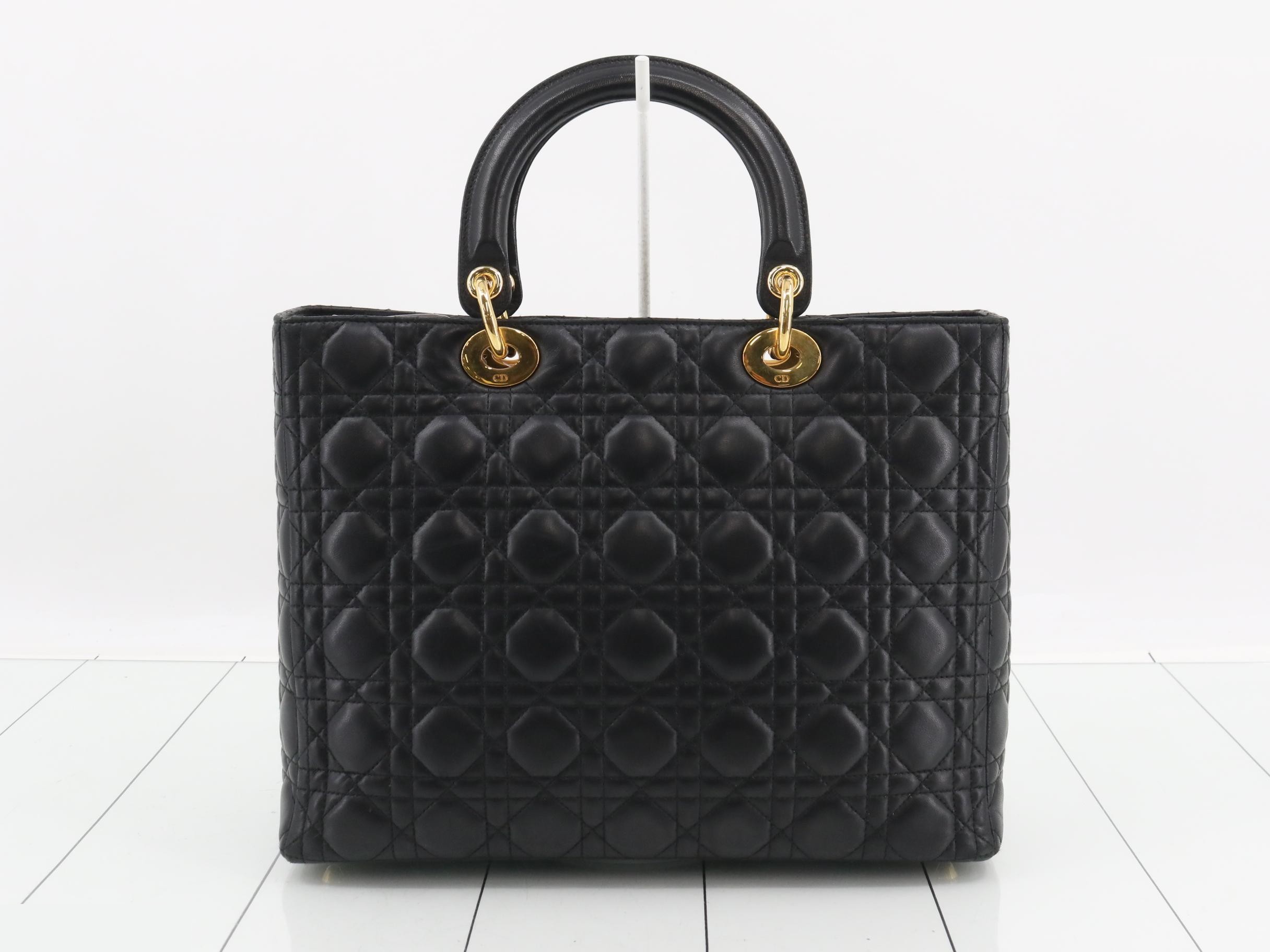 Lady Dior Lamb Large — view 2
